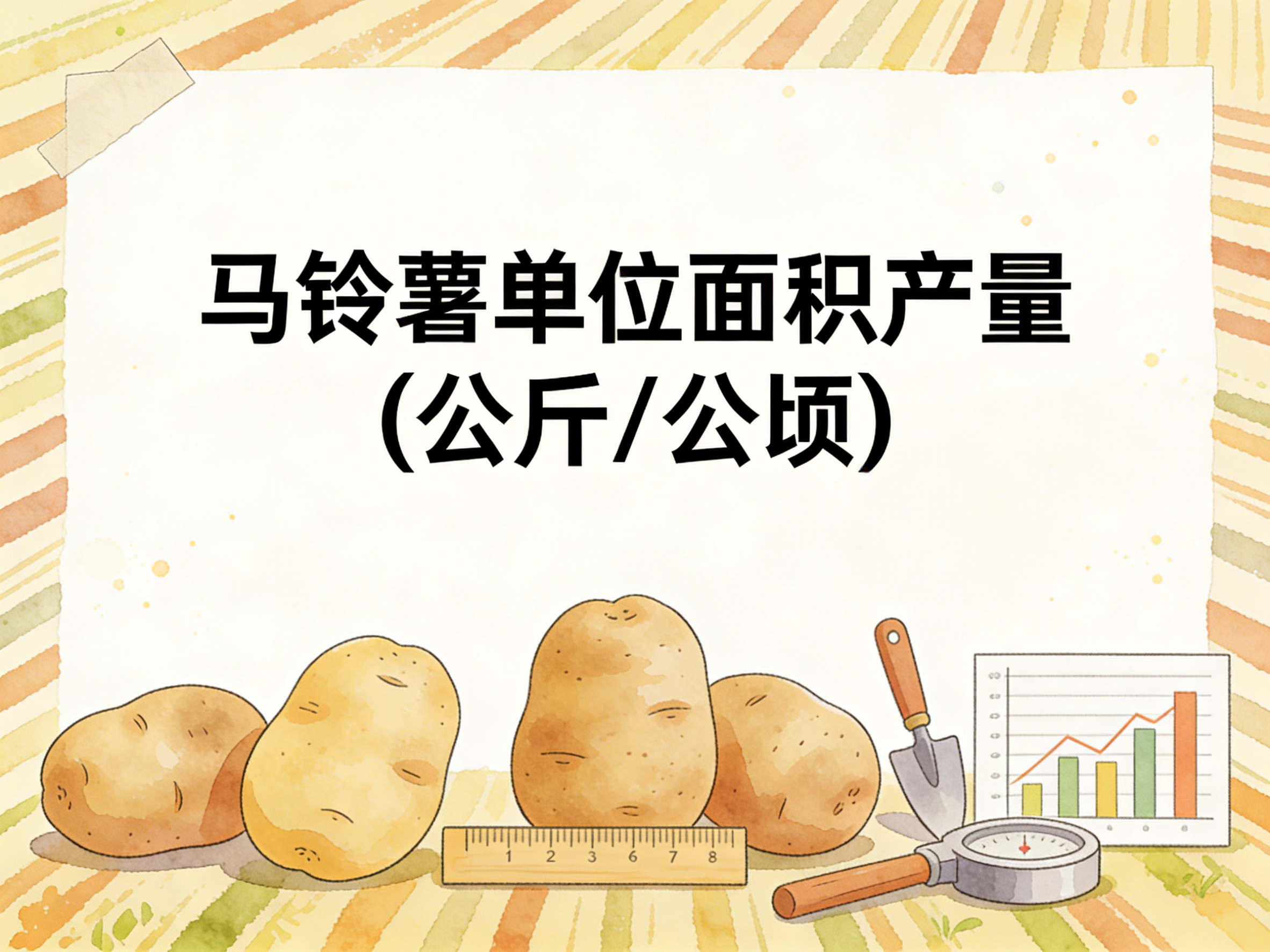 1982年-2022年中国马铃薯单位面积产量数据集