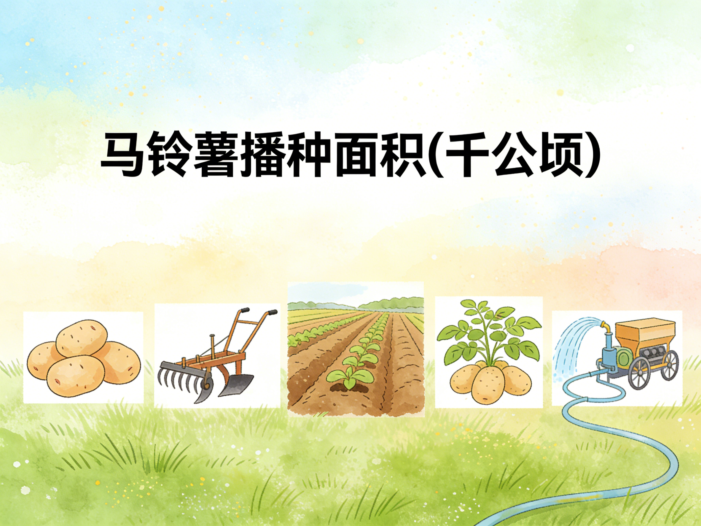 1982年-2022年中国马铃薯播种面积数据集