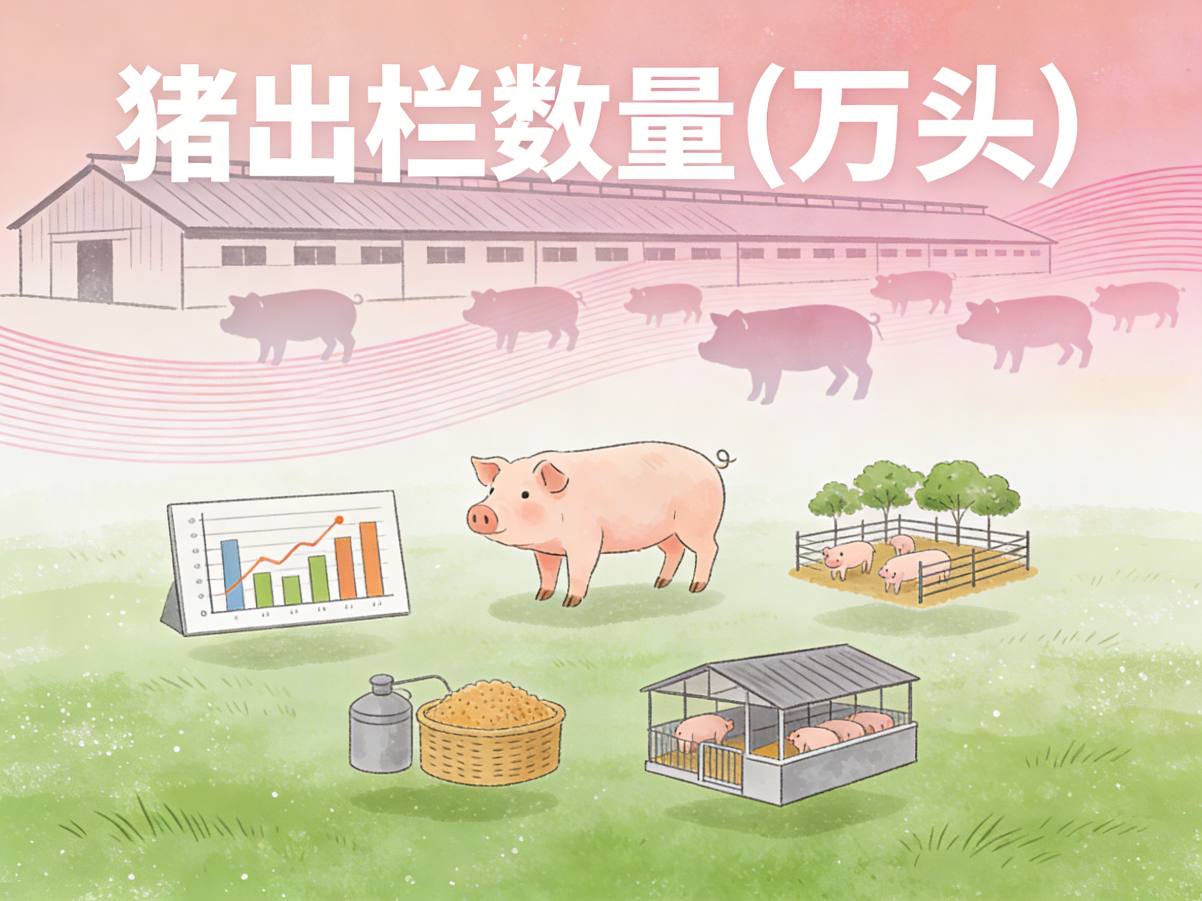 1978-2018年中国猪出栏数量数据集