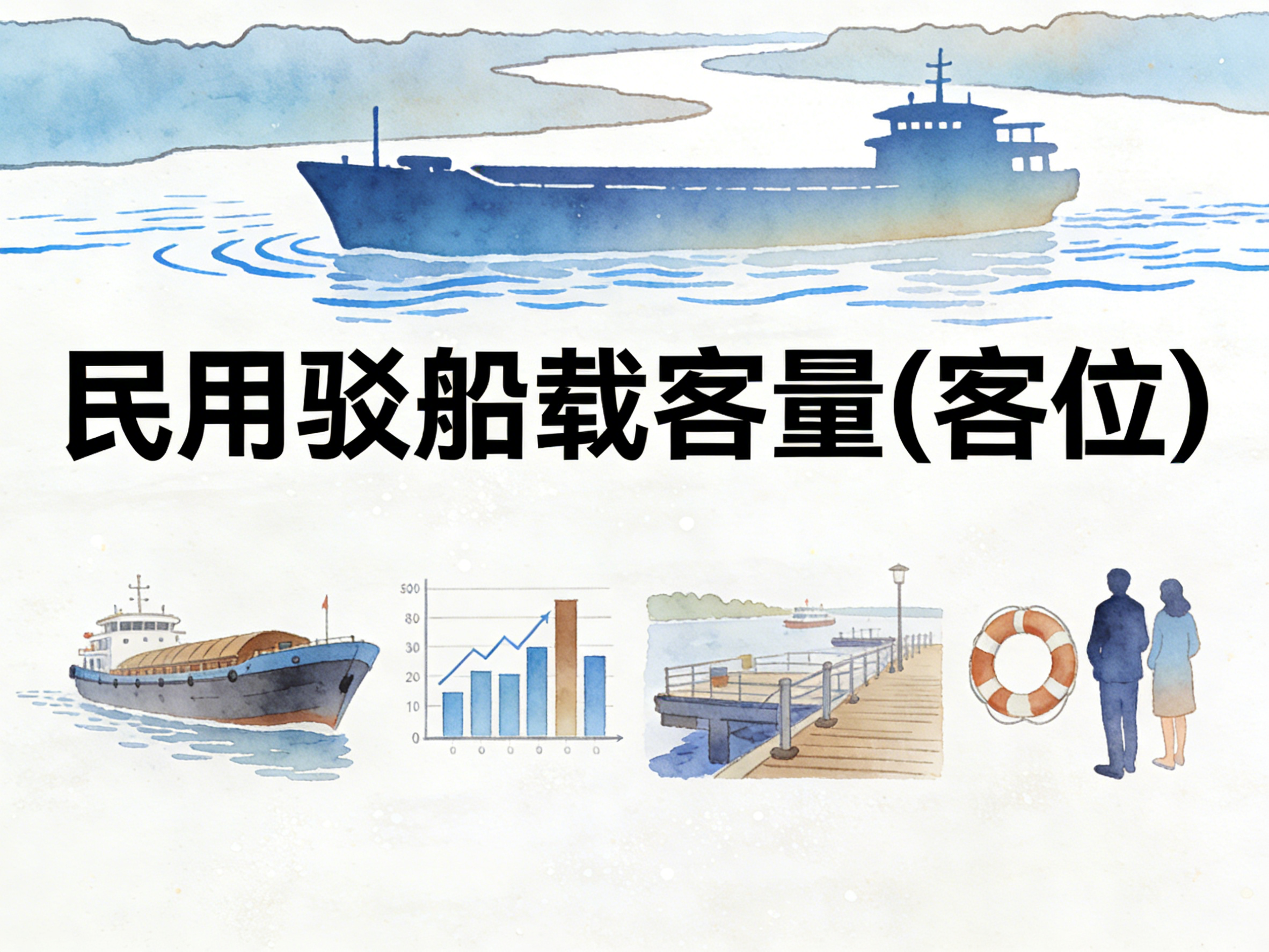 1982-2022年中国民用驳船载客量数据集