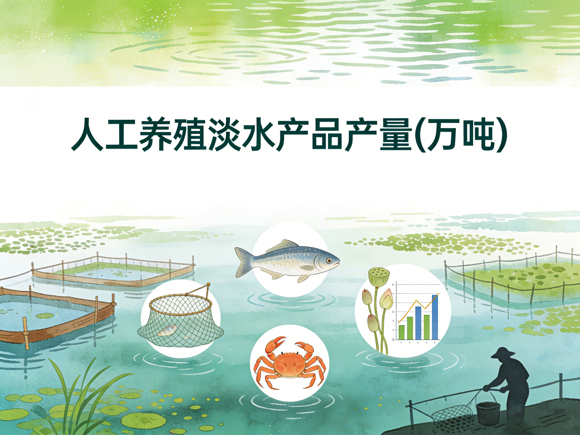 1987-2024年中国人工养殖淡水产品产量数据集