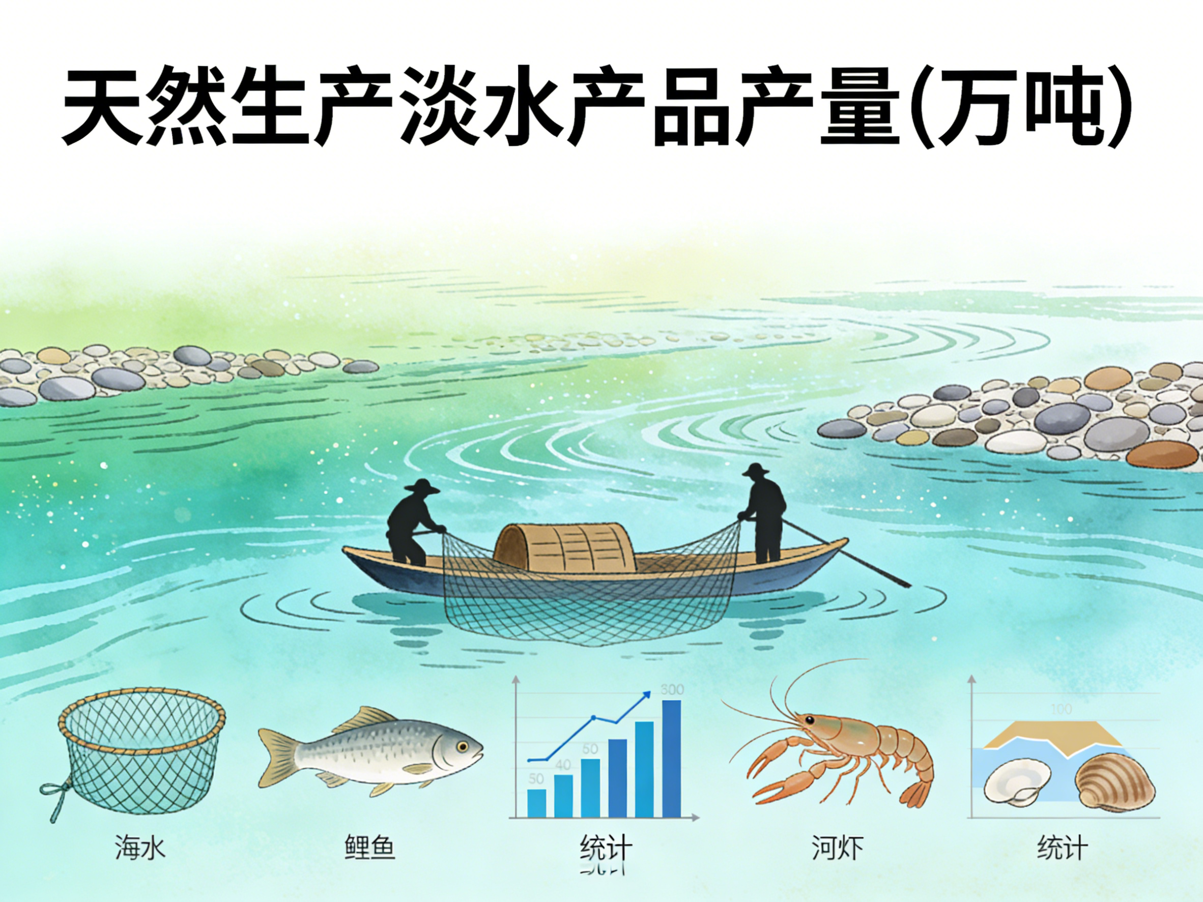 1987-2024年中国天然生产淡水产品产量数据集