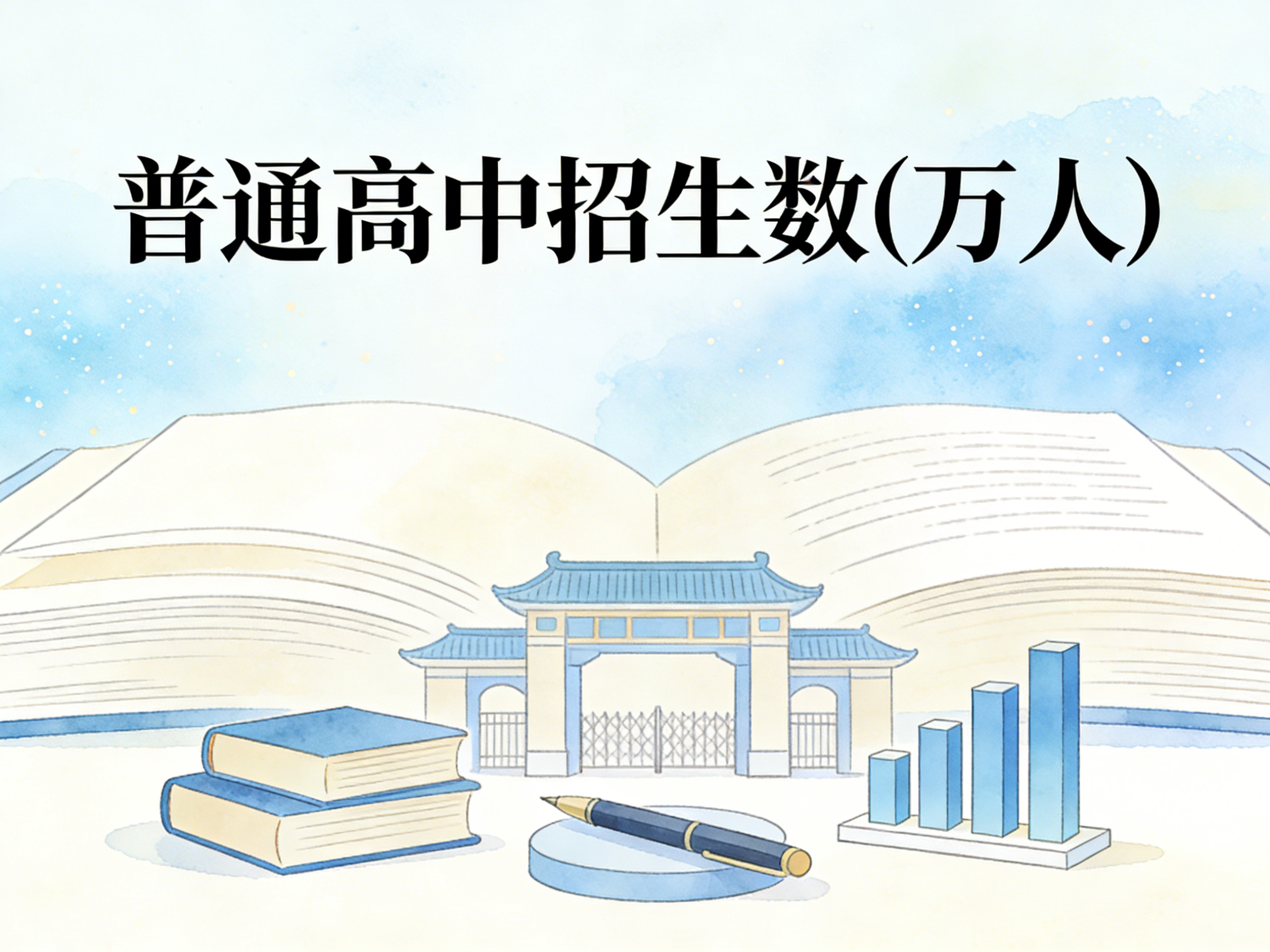 1987-2024年中国普通高中招生数数据集