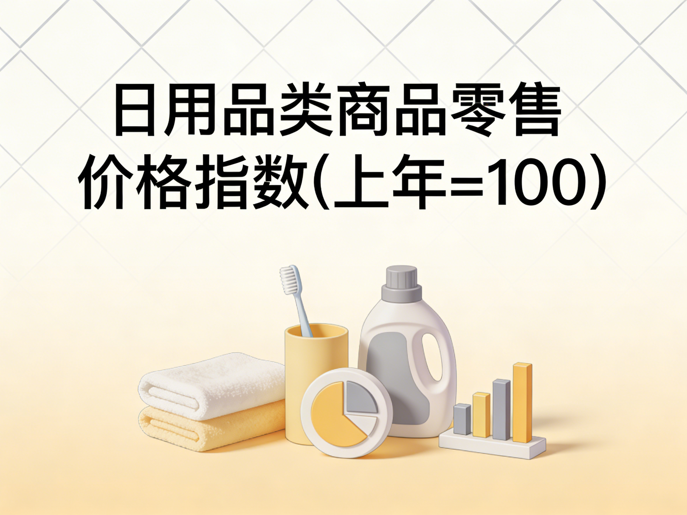 1987-2022年中国日用品类商品零售价格指数数据集