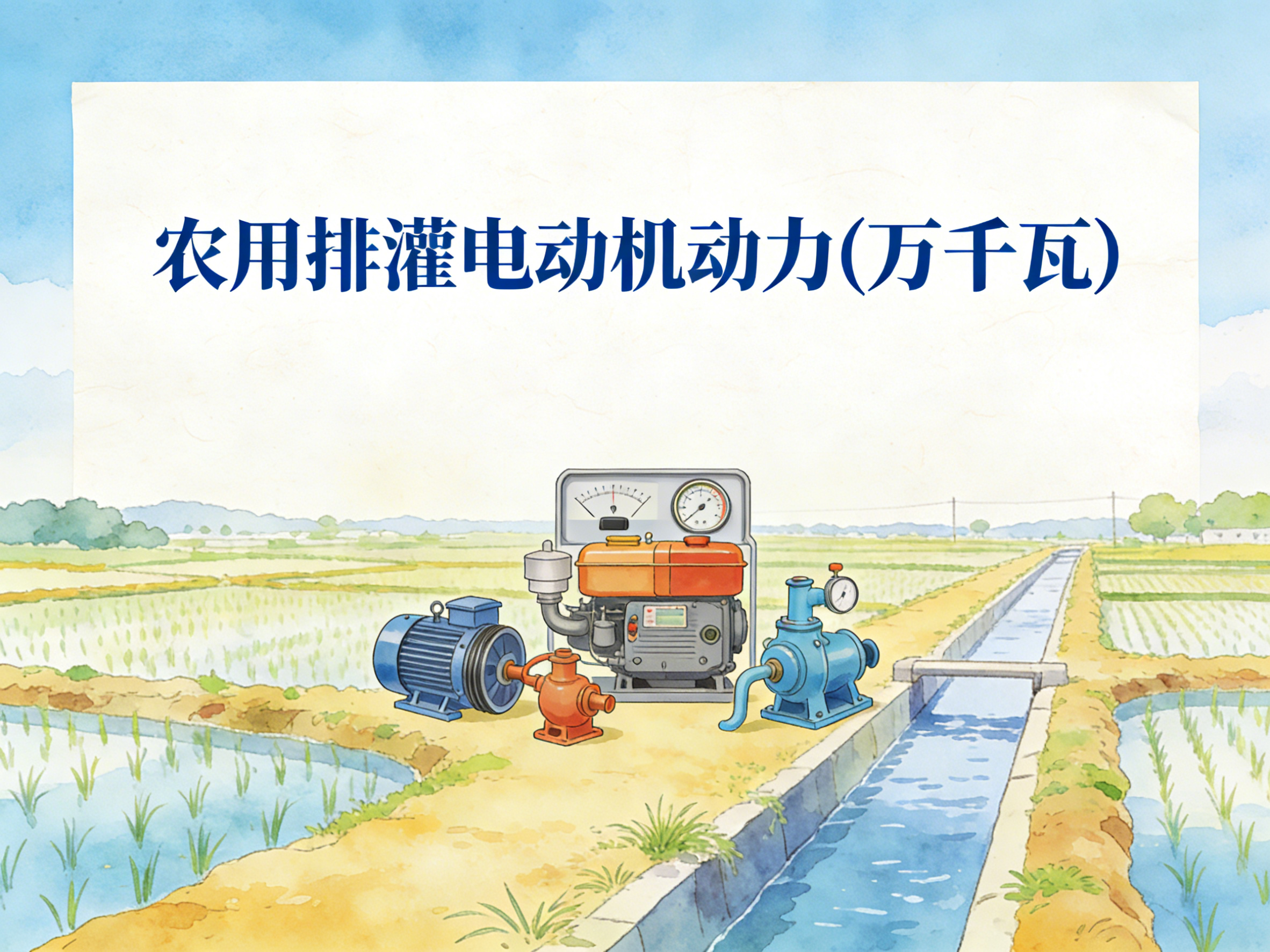 1978-2012年中国农用排灌电动机动力数据集