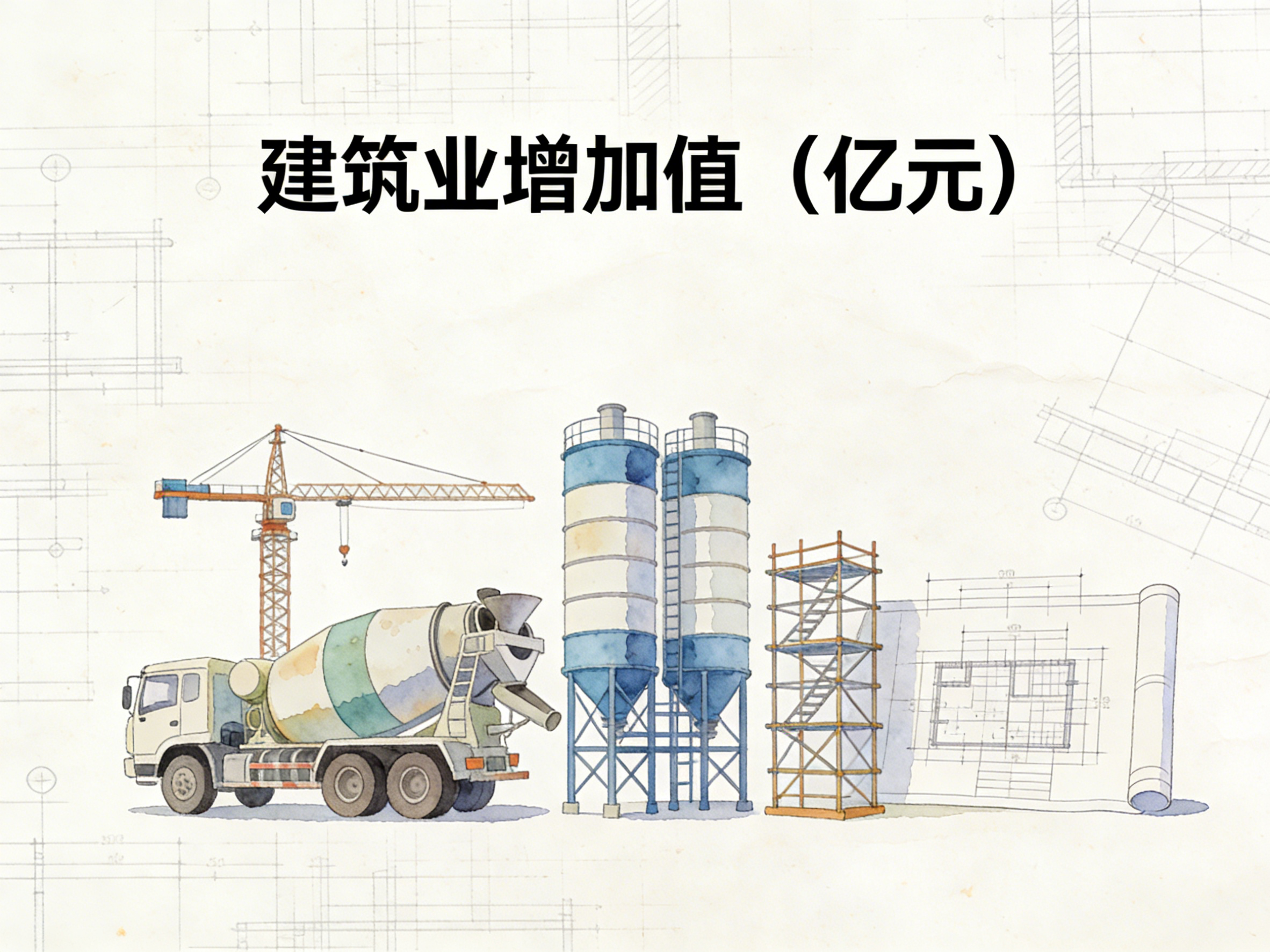 1992-2024年中国建筑业增加值数据集