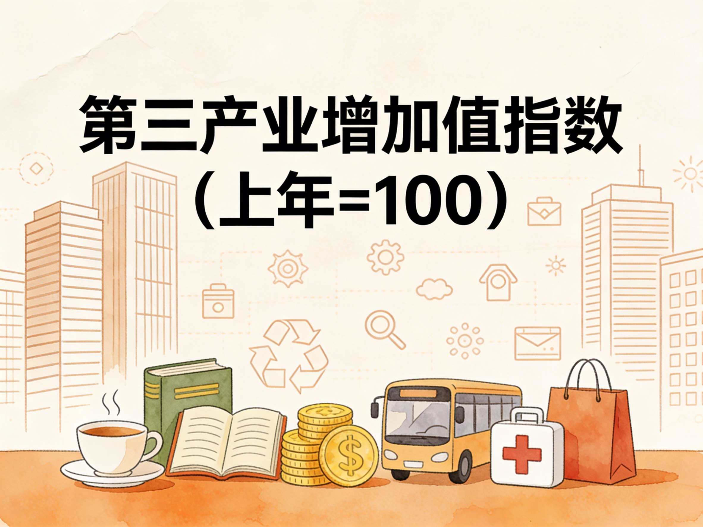 1992-2024年中国第三产业增加值指数数据集