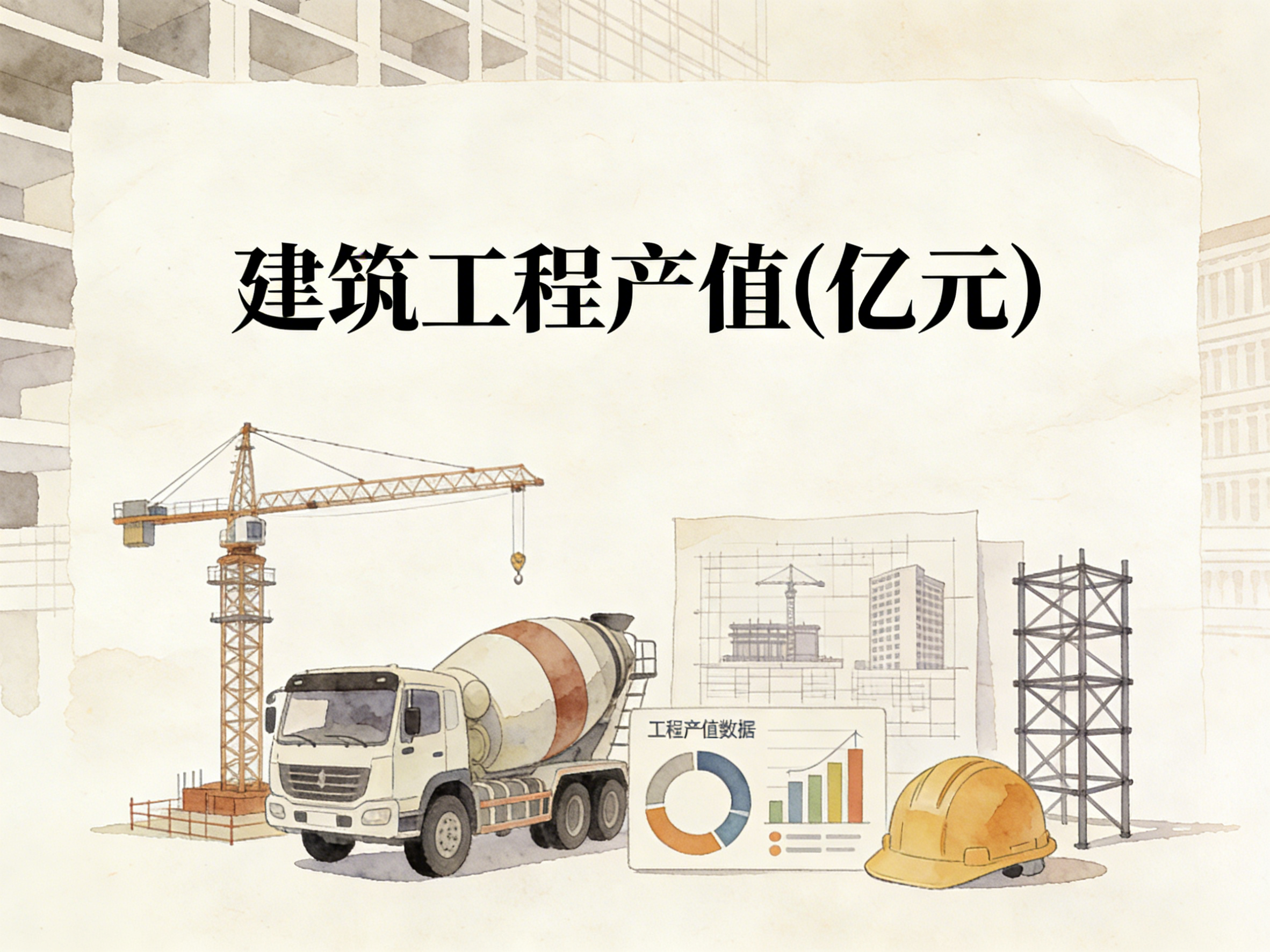 1993-2024年中国建筑工程产值数据集