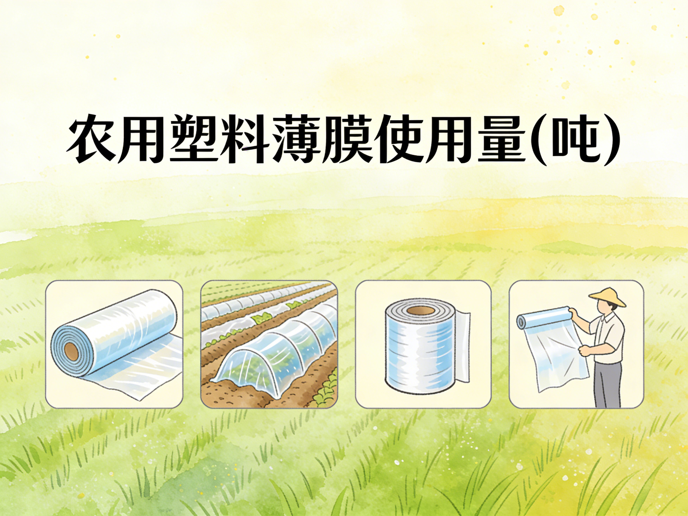 1991-2021年中国农用塑料薄膜使用量数据集