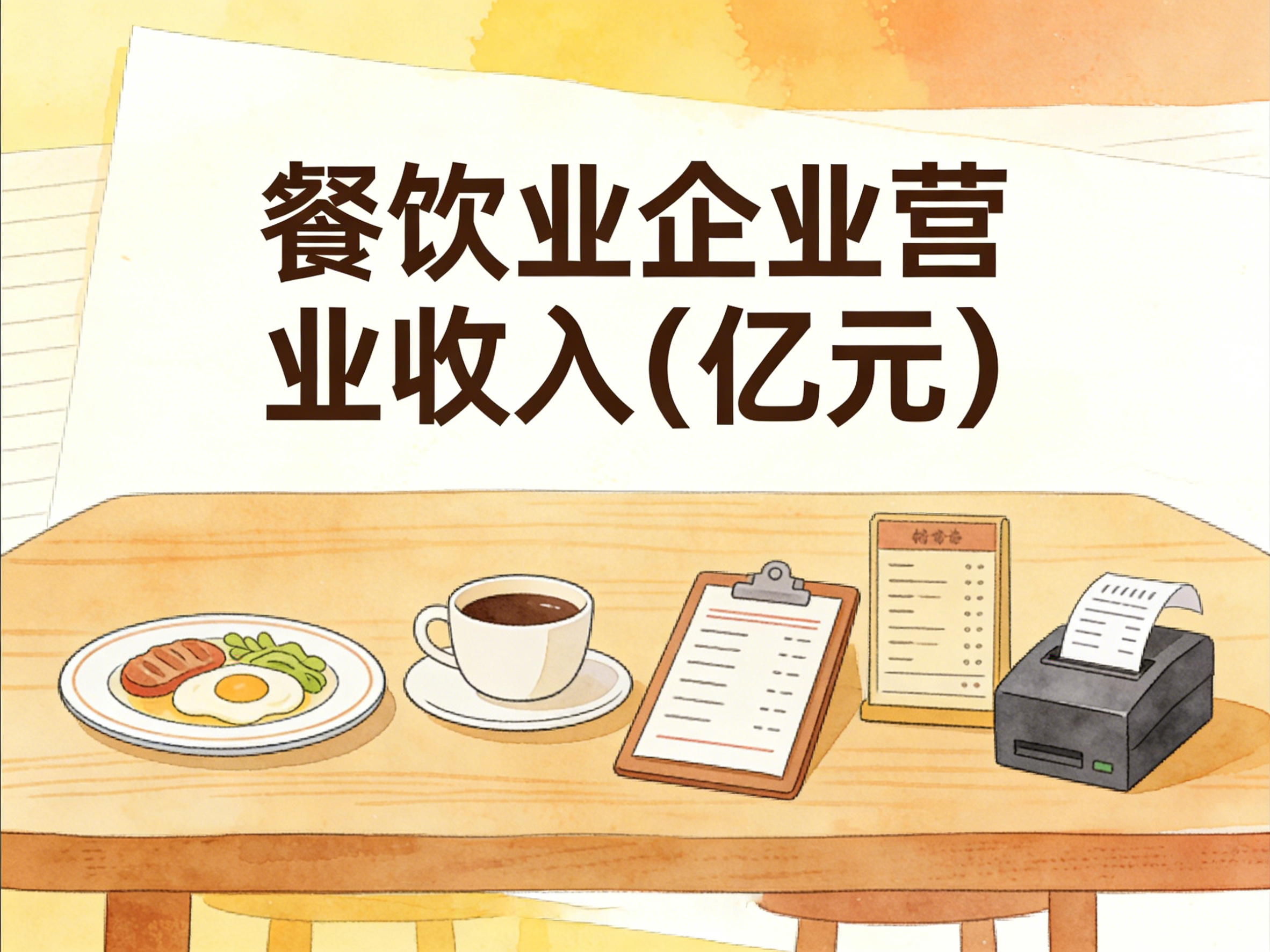 1998-2024年中国餐饮业企业营业收入数据集