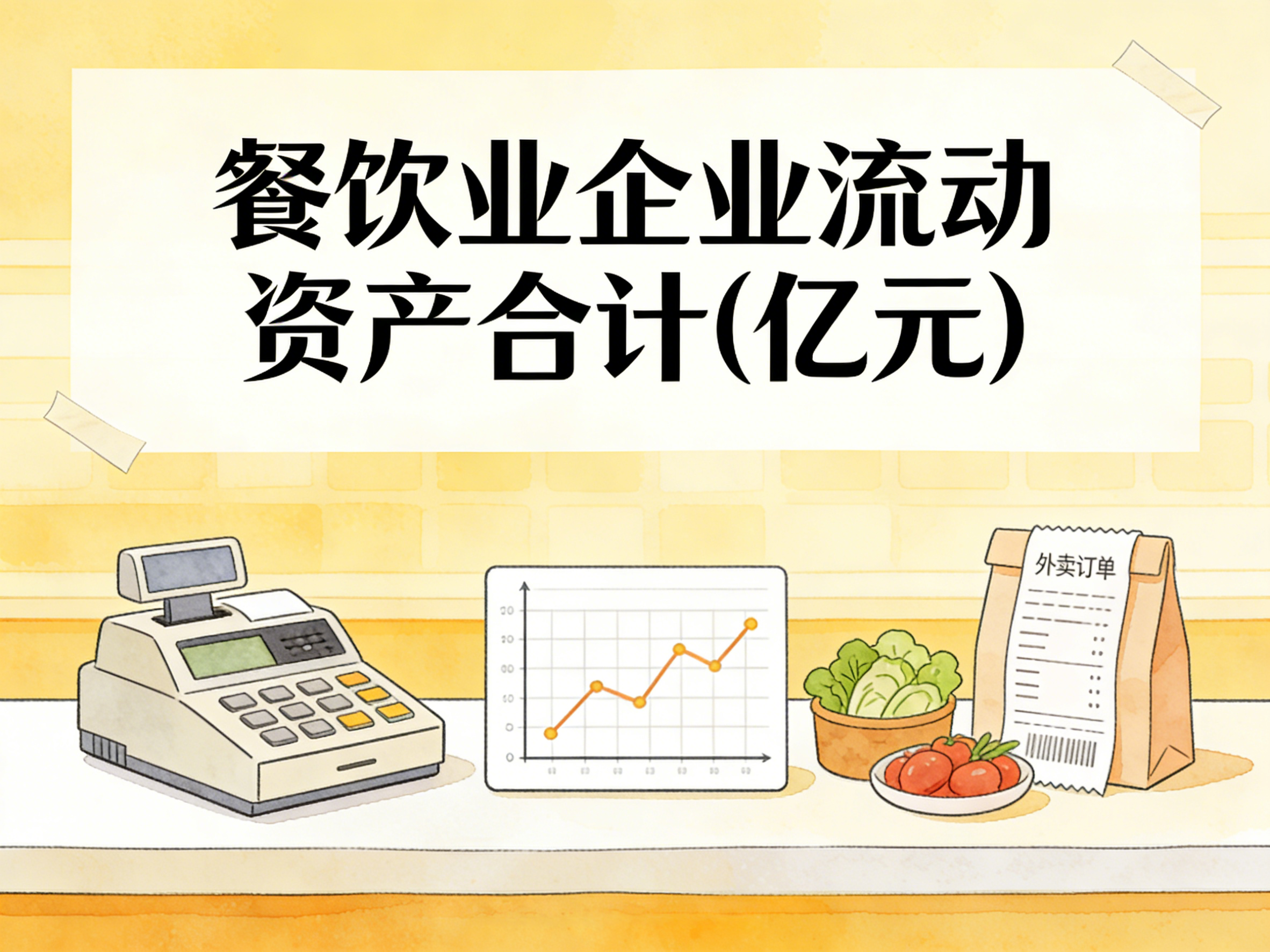 1998-2024年中国餐饮业企业流动资产合计数据集