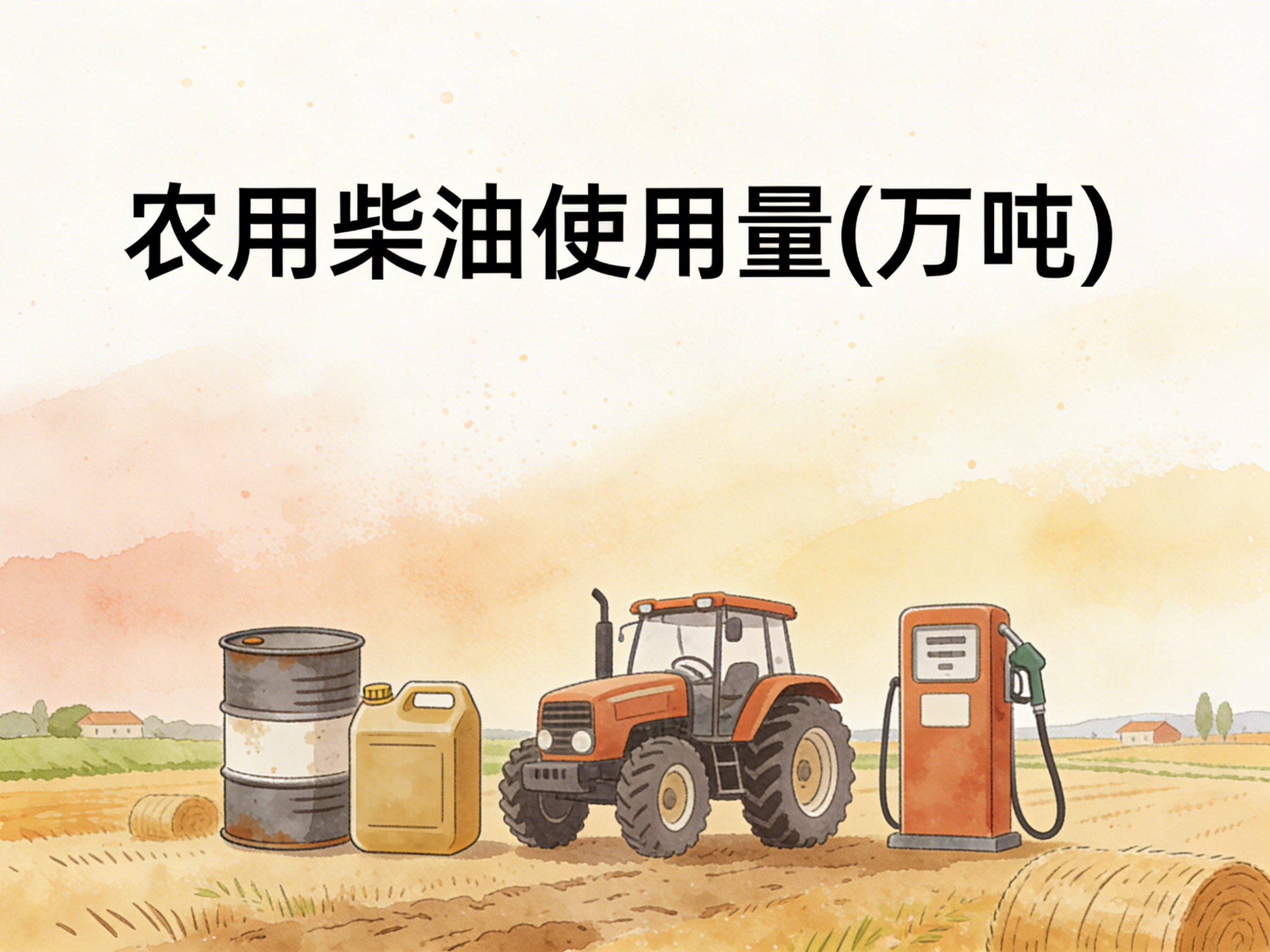 1993-2019年中国农用柴油使用量数据集