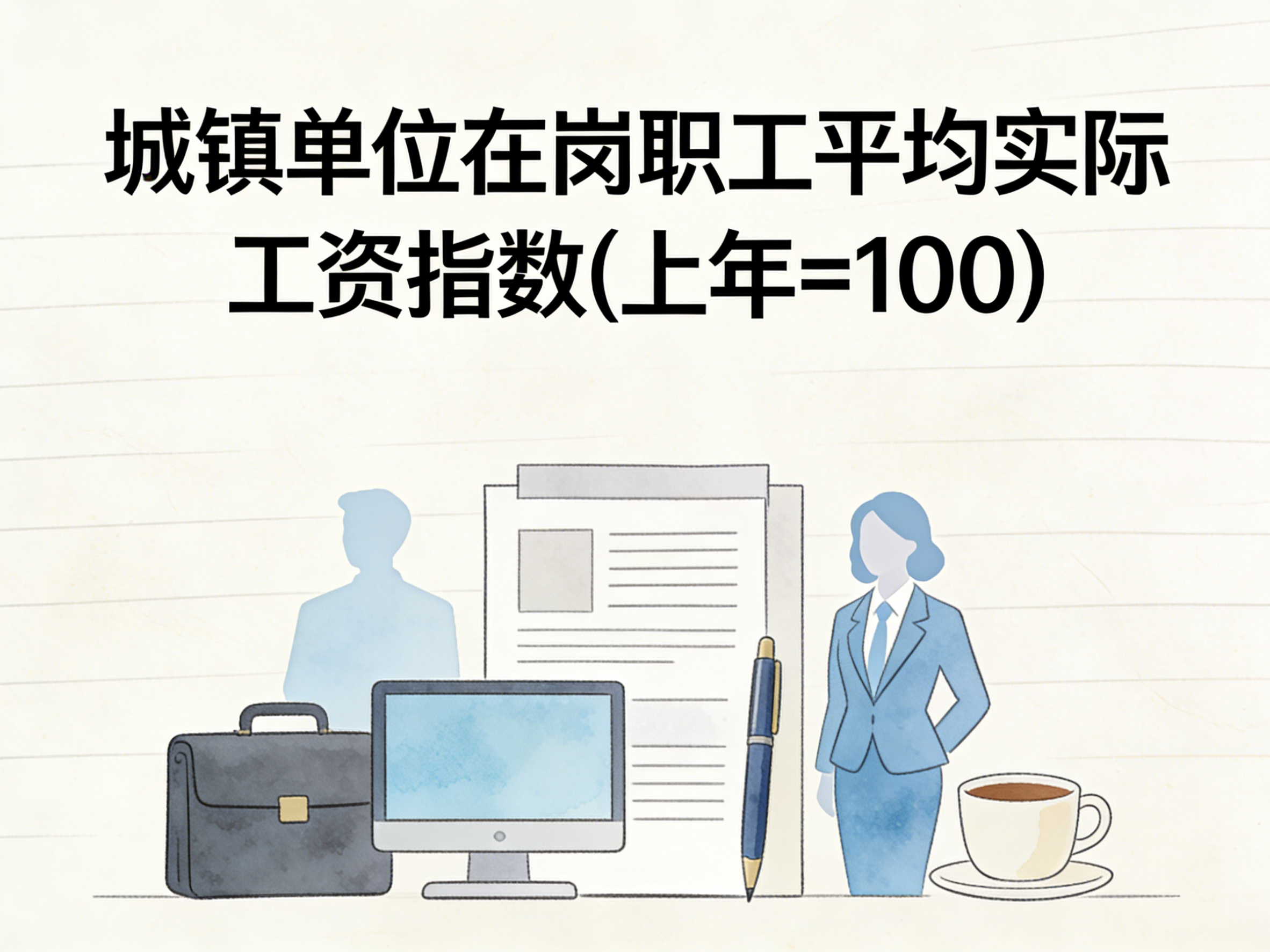 1998-2024年中国城镇单位在岗职工平均实际工资指数数据集