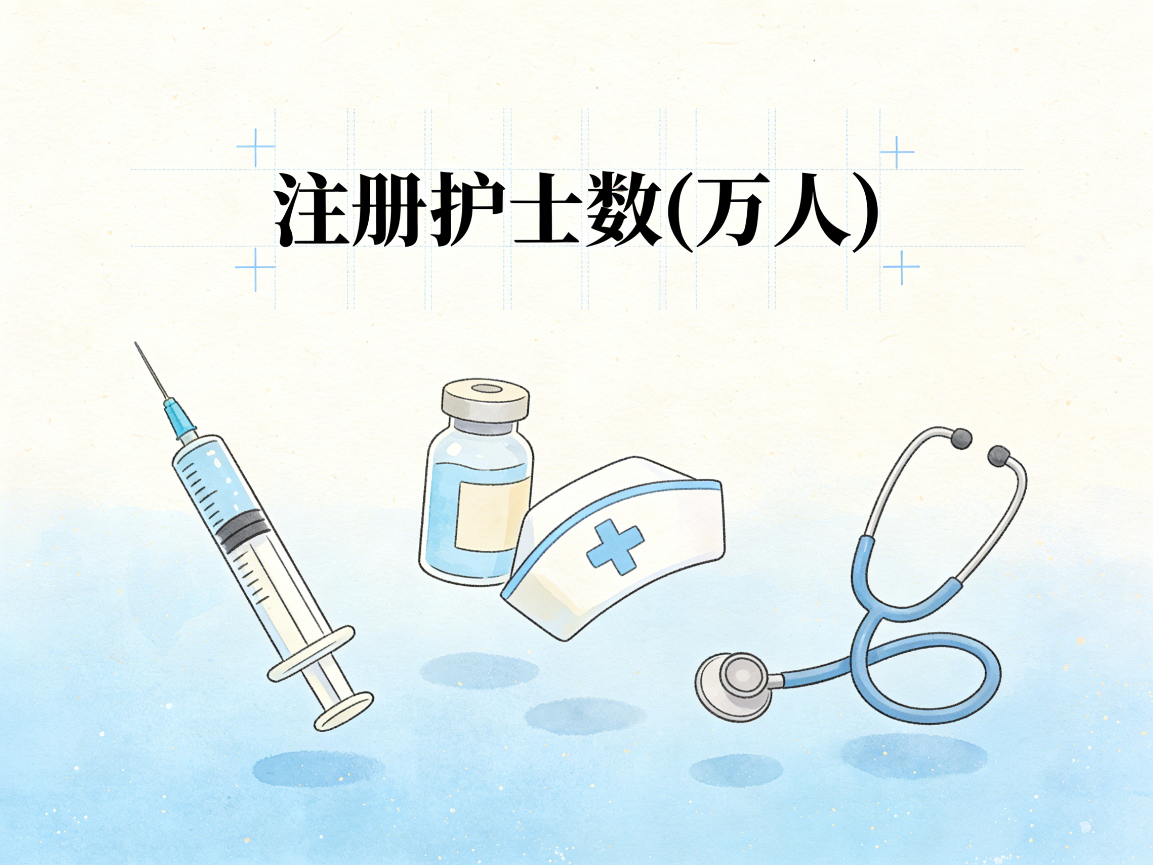 1999-2024年中国注册护士数数据集
