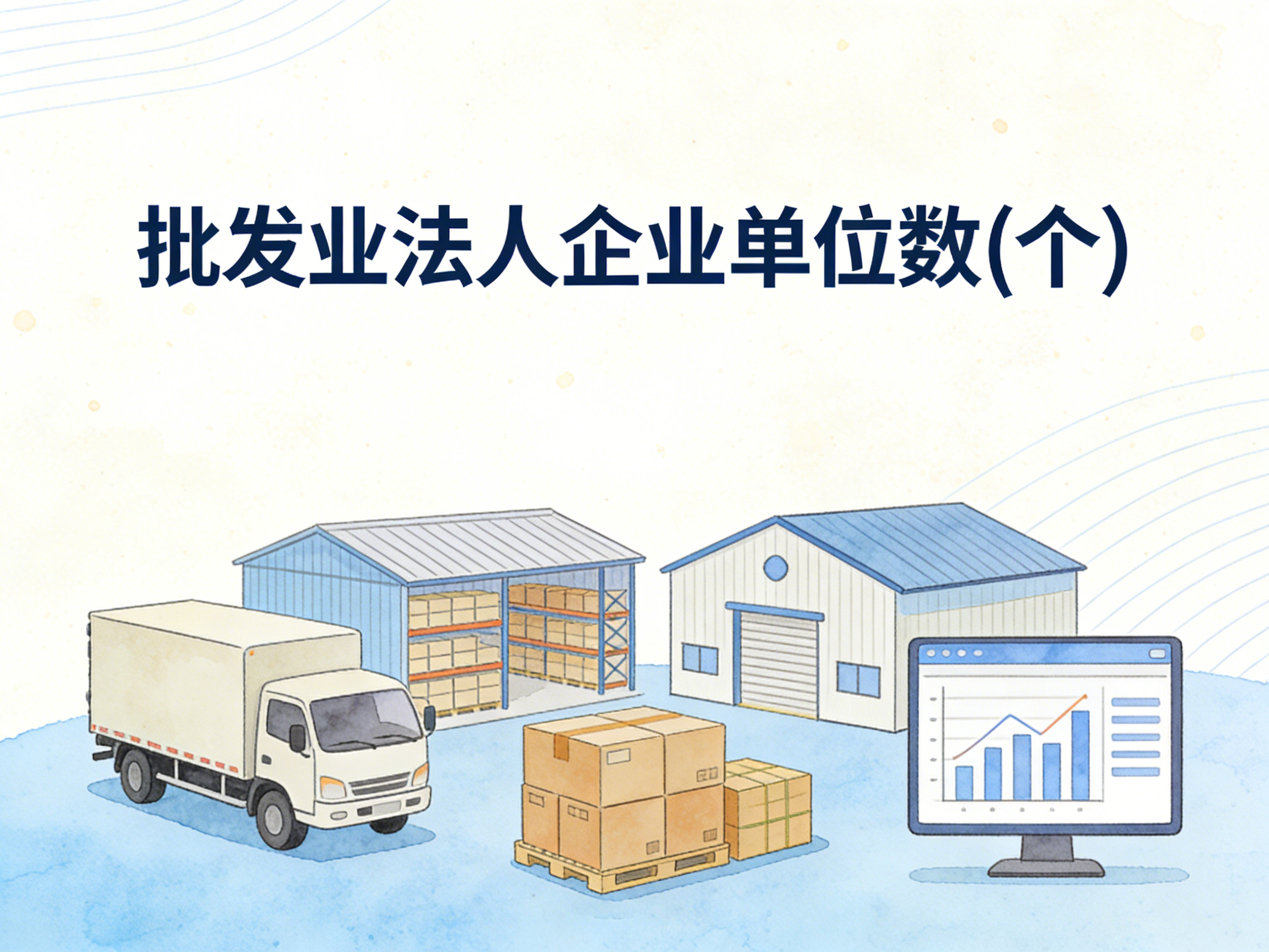 1999-2024年中国批发业法人企业单位数数据集