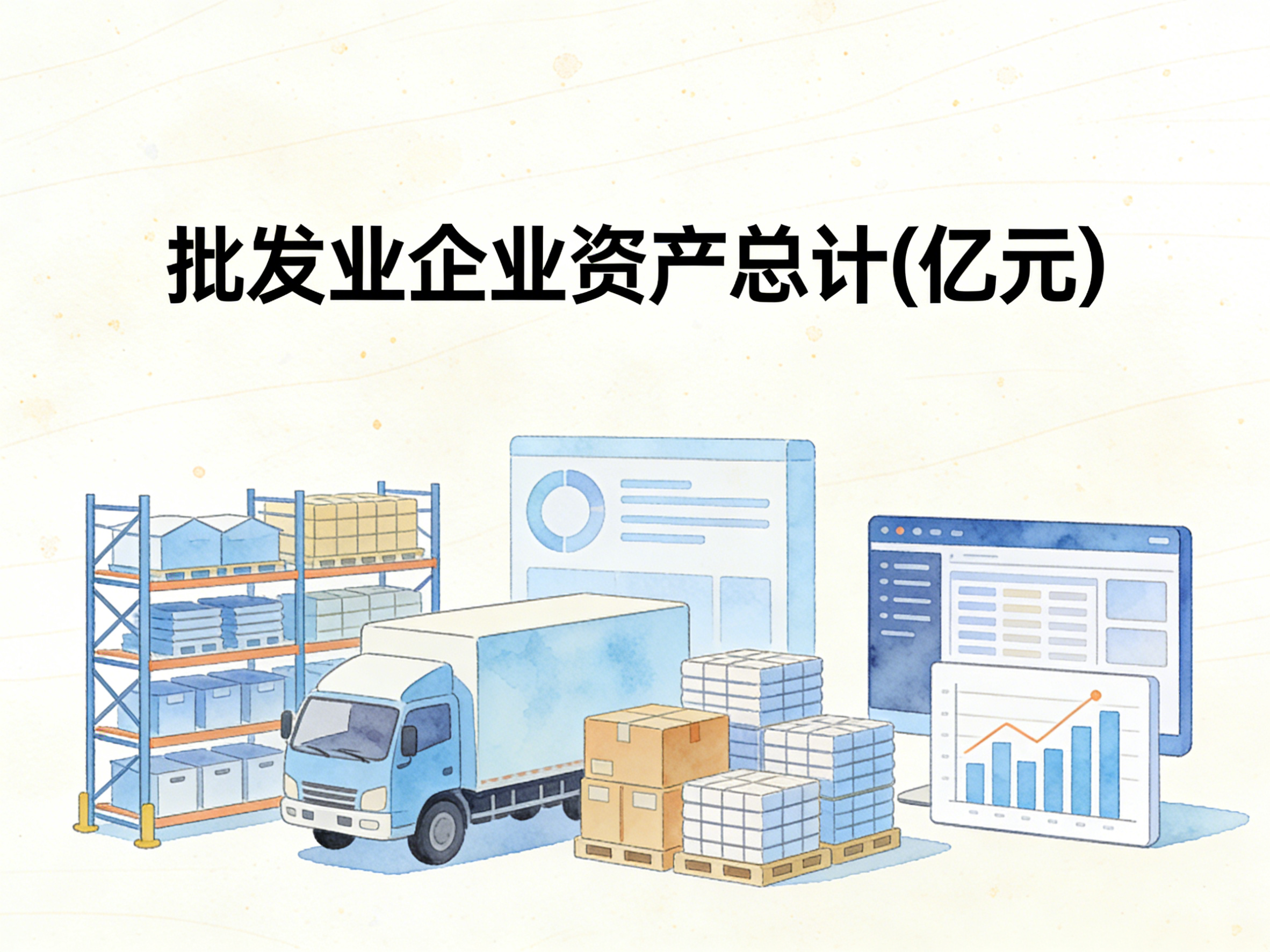 1999-2024年中国批发业企业资产总计数据集