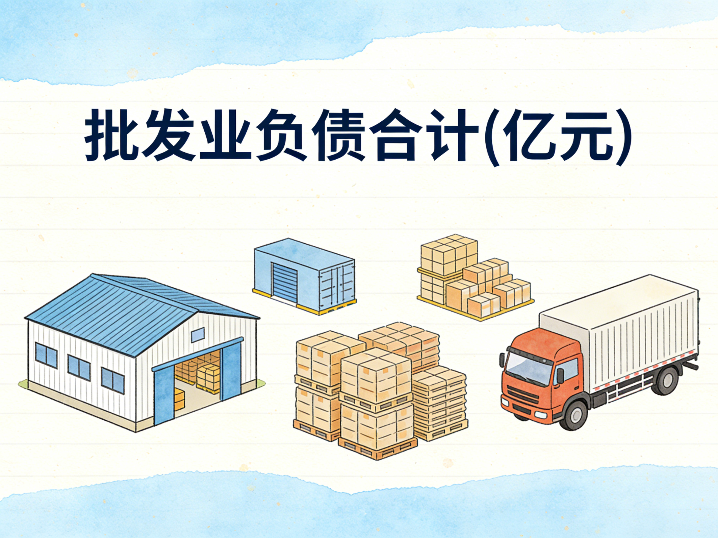 1999-2024年中国批发业负债合计数据集