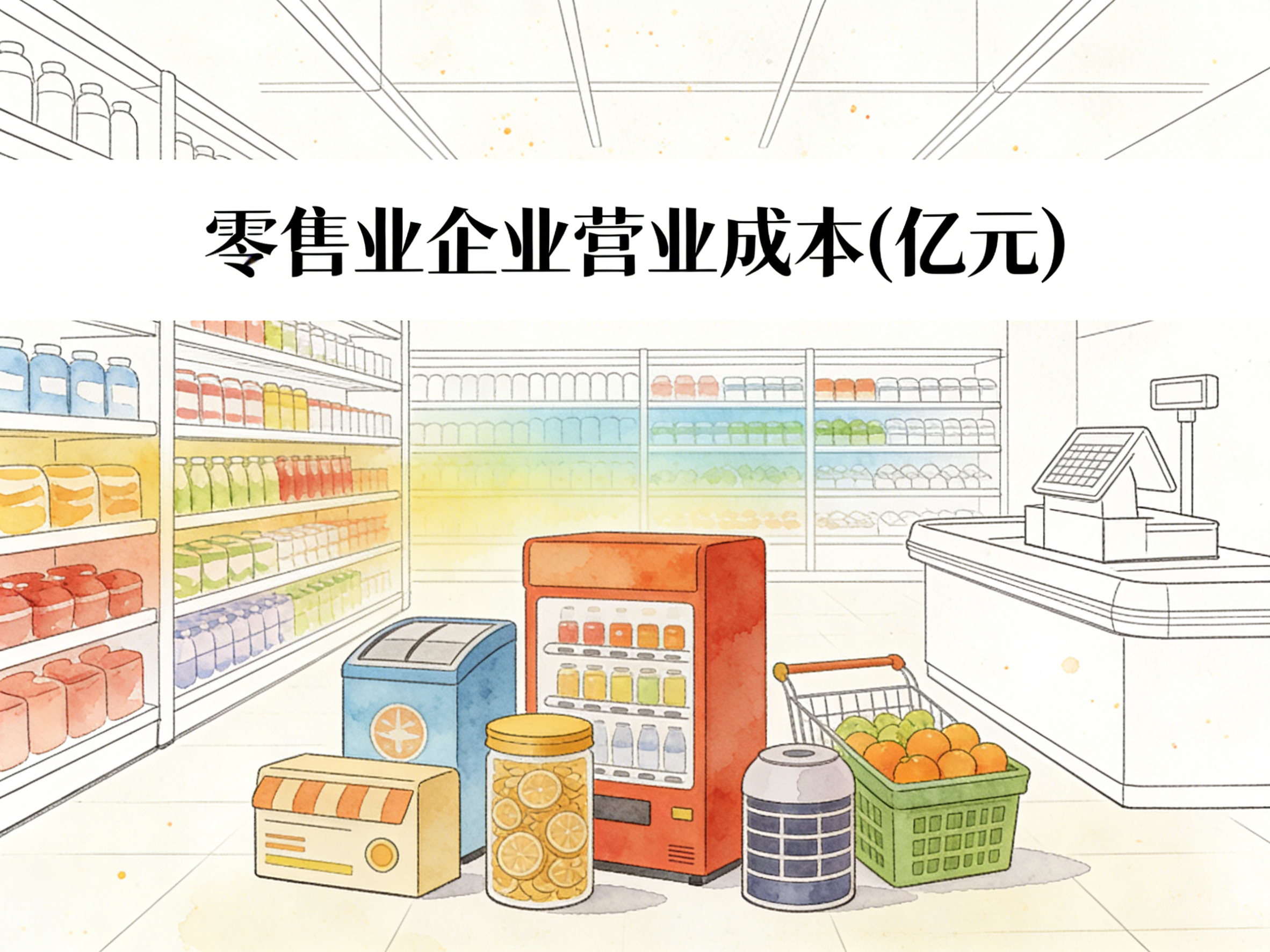 1999-2024年中国零售业企业营业成本数据集