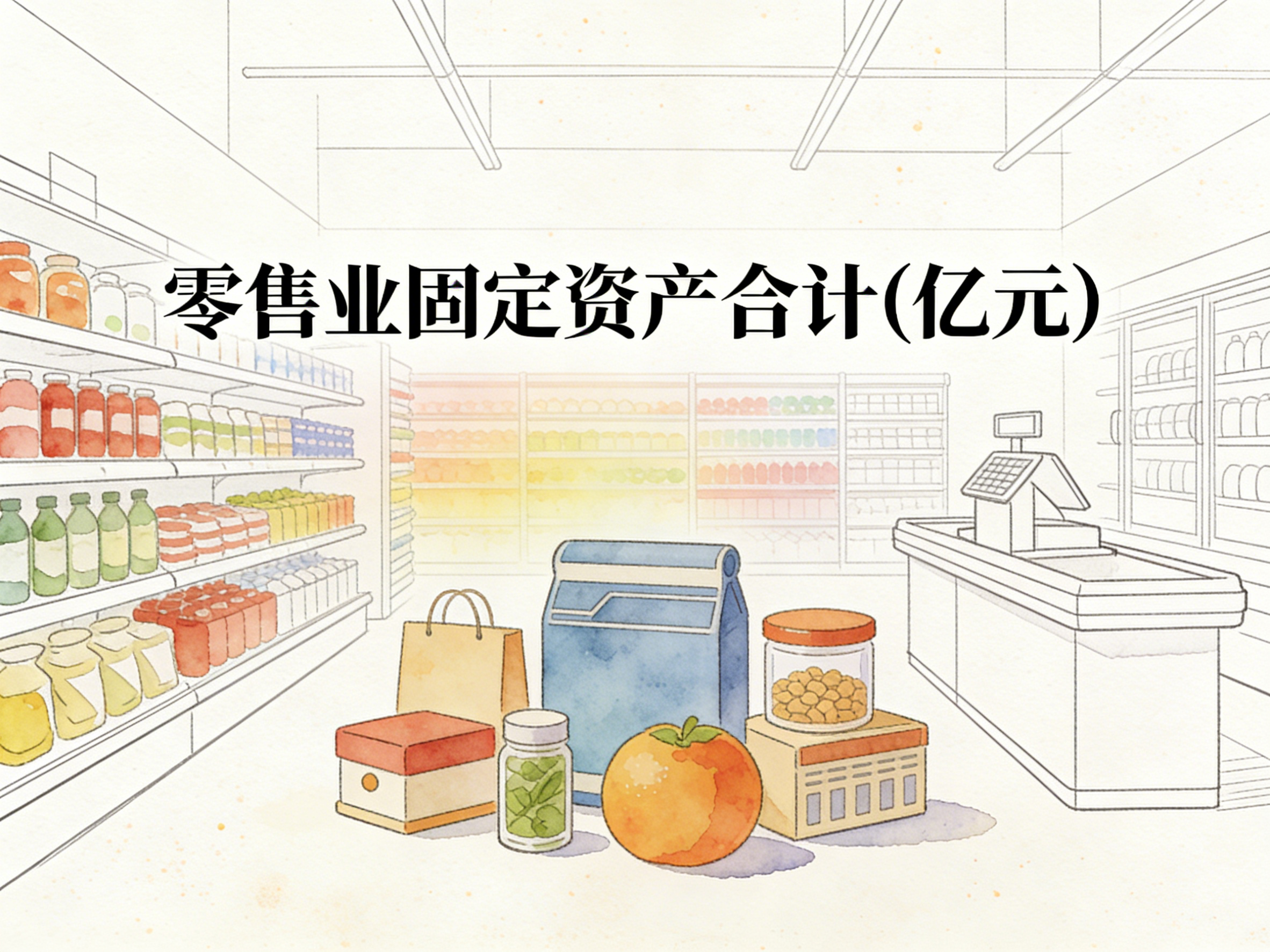 1999-2024年中国零售业固定资产合计数据集