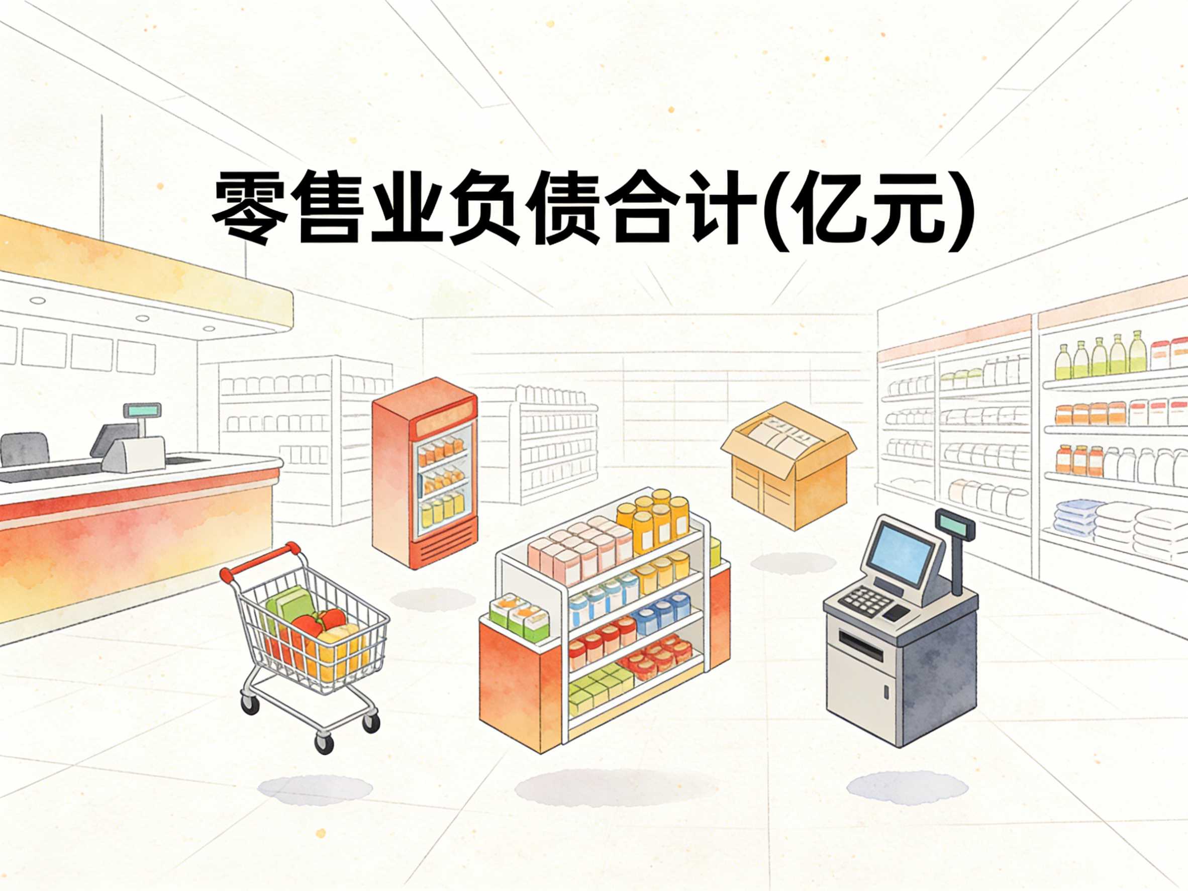 1999-2024年中国零售业负债合计数据集