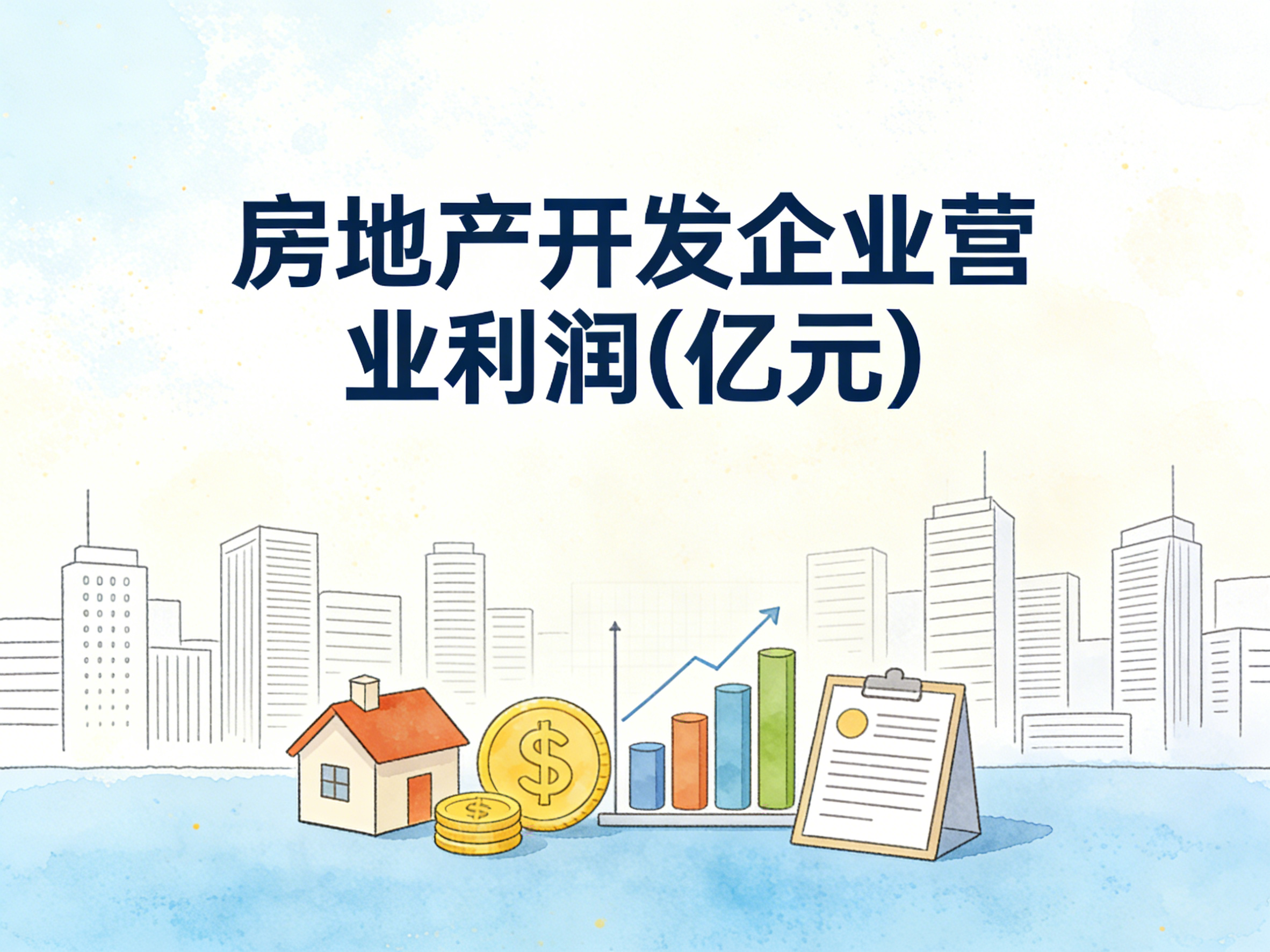 2000-2024年中国房地产开发企业营业利润数据集