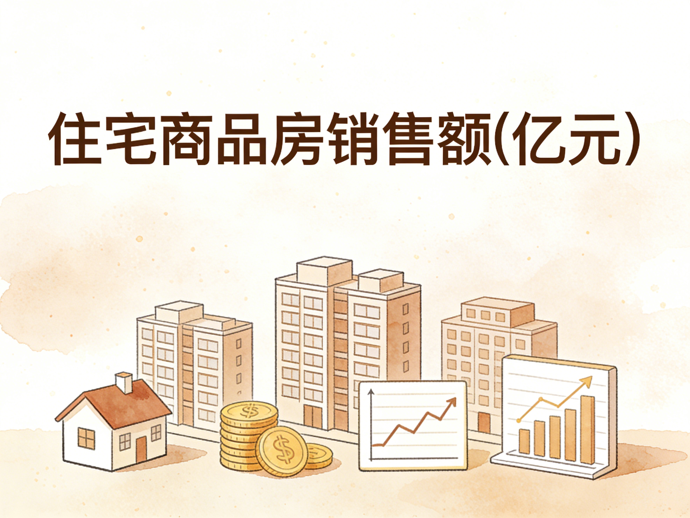 2000-2024年中国住宅商品房销售额数据集