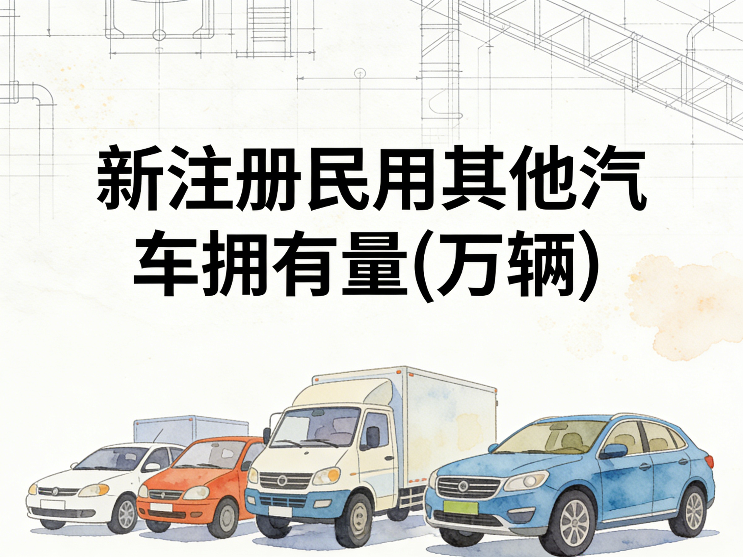 2002-2024年中国新注册民用其他汽车拥有量数据集