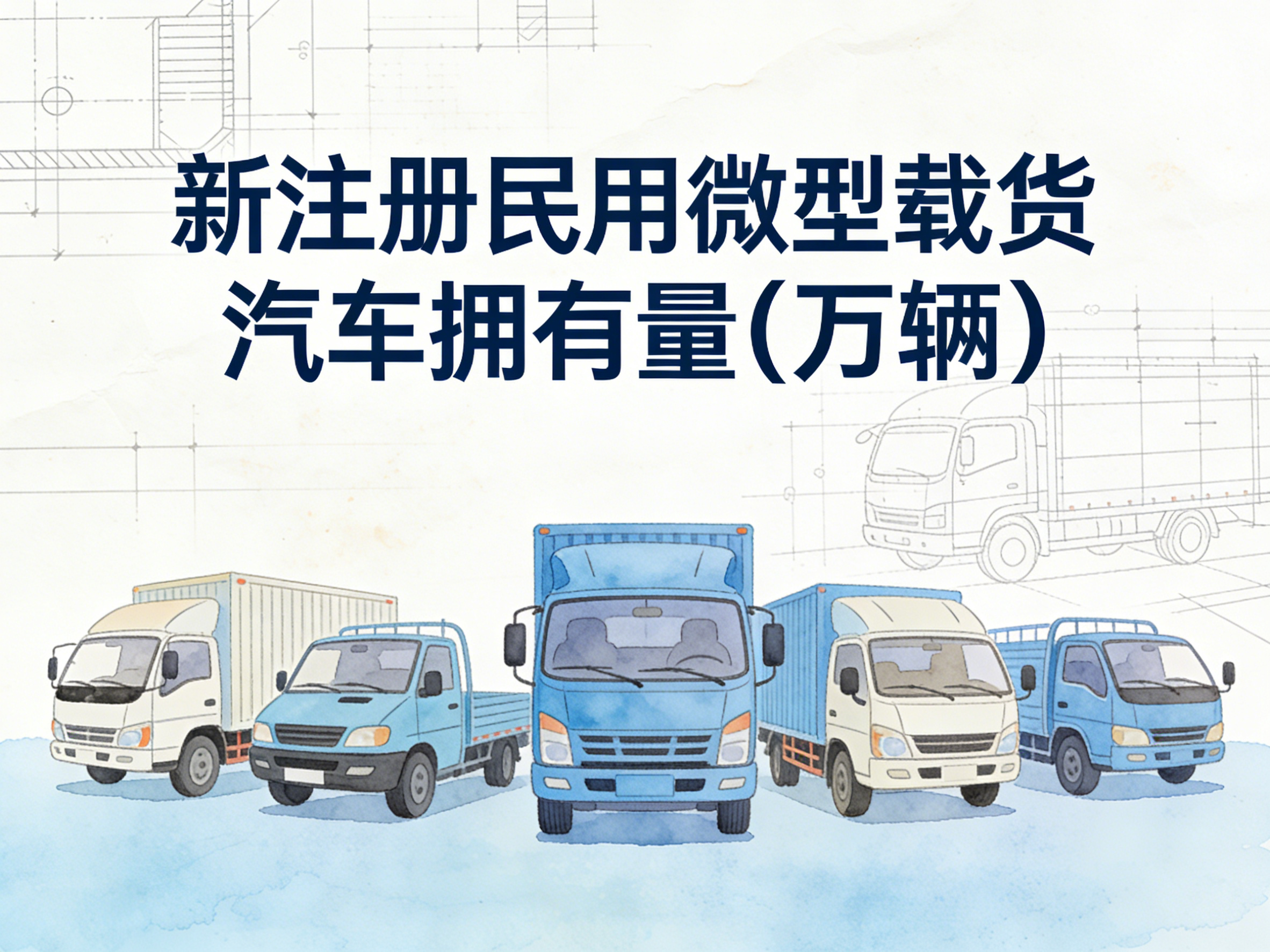 2002-2024年中国新注册民用微型载货汽车拥有量数据集