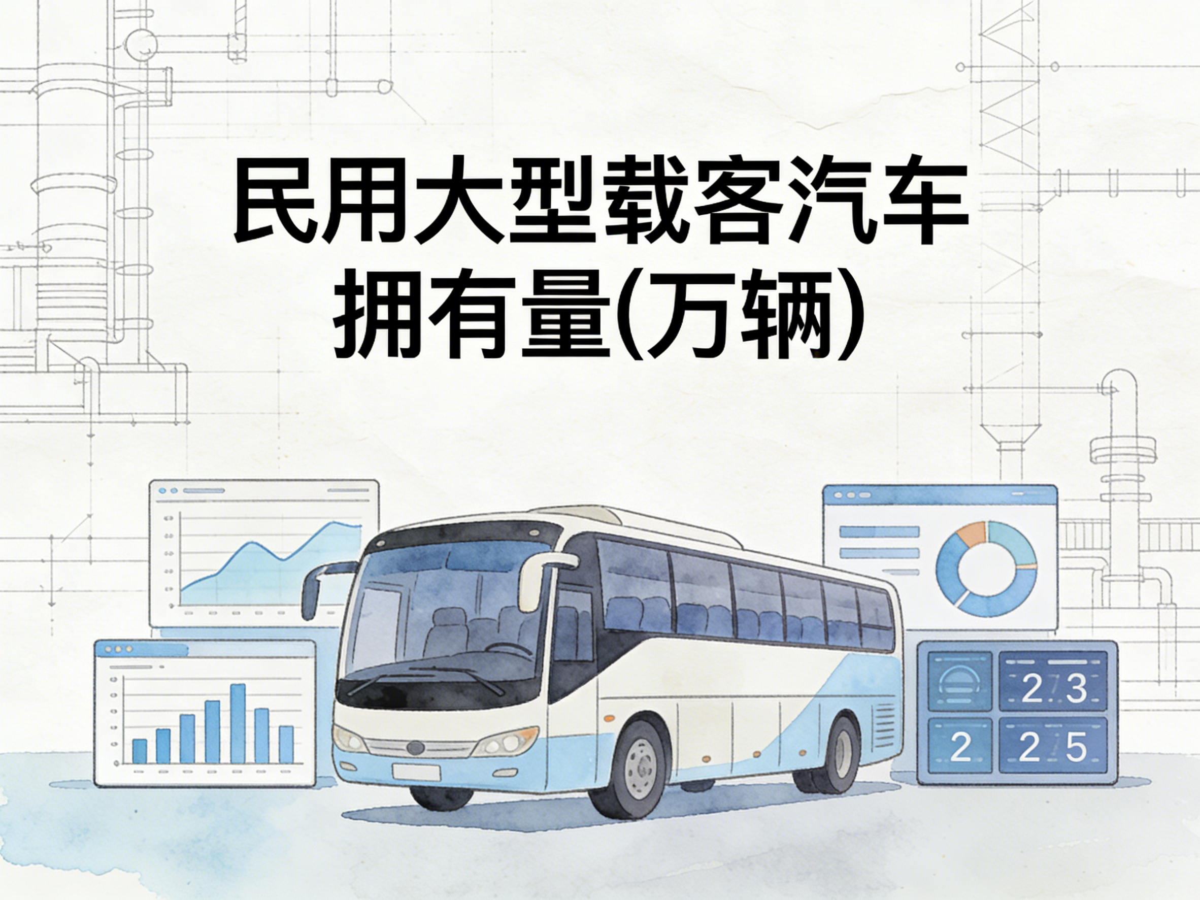 2002-2024年中国民用大型载客汽车拥有量数据集