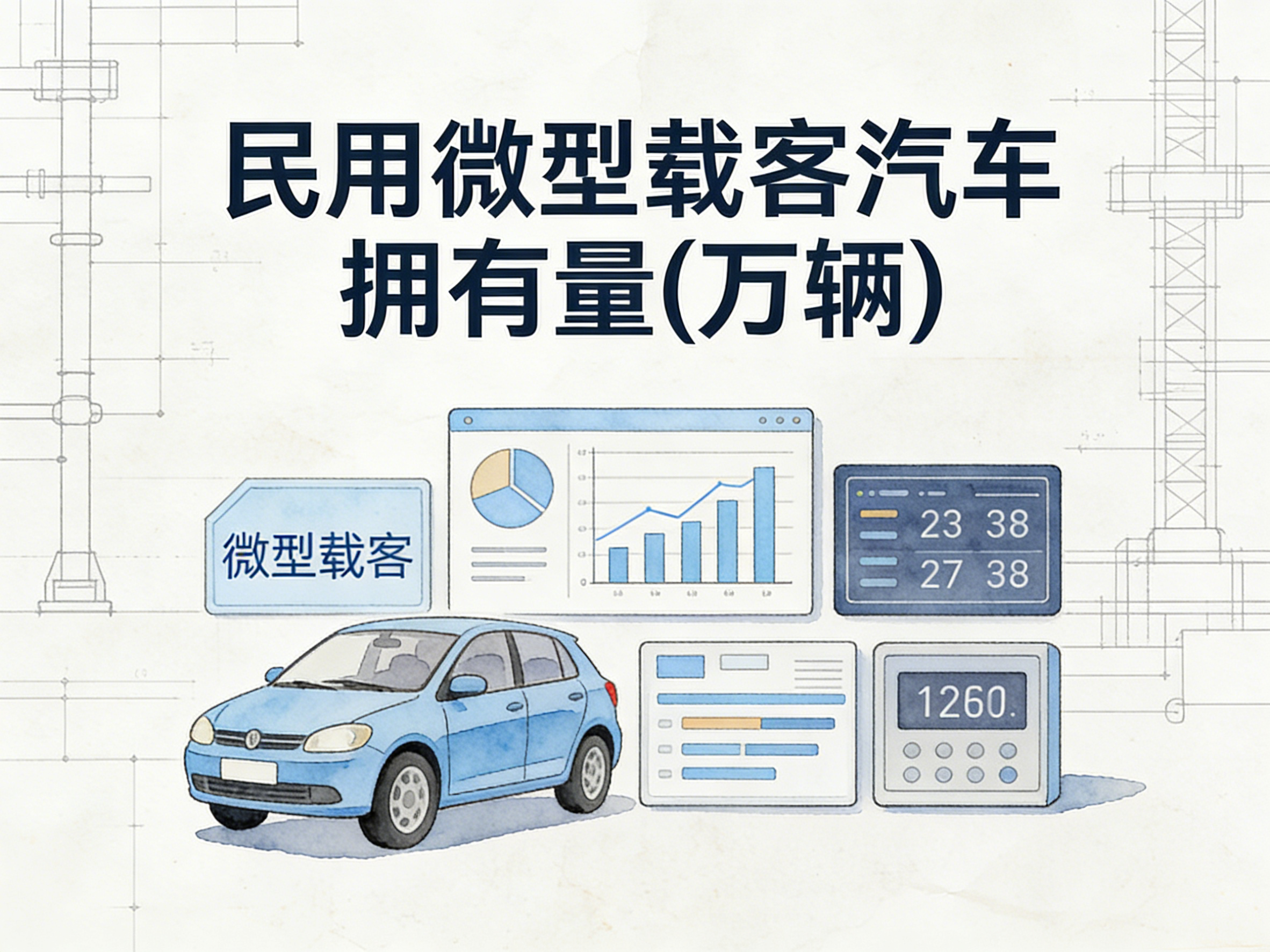 2002-2024年中国民用微型载客汽车拥有量数据集