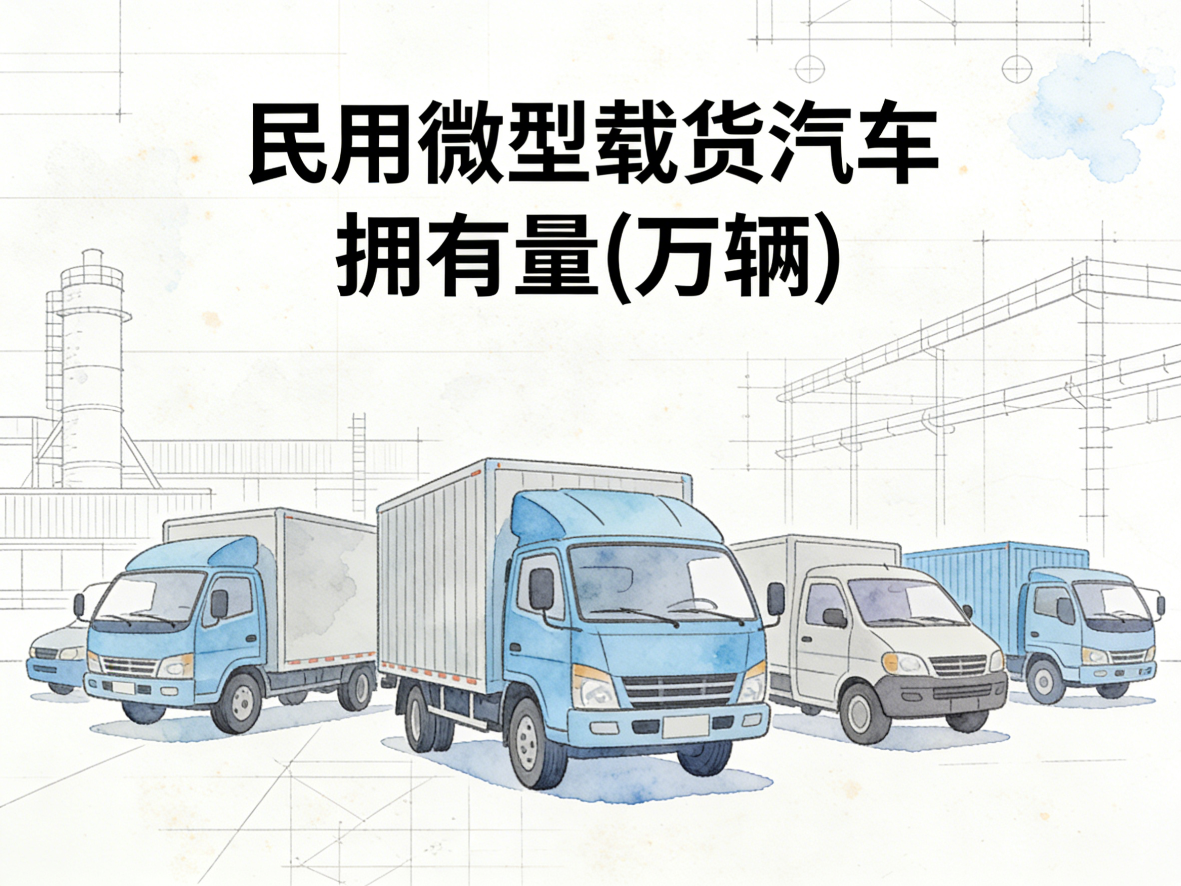 2002-2024年中国民用微型载货汽车拥有量数据集