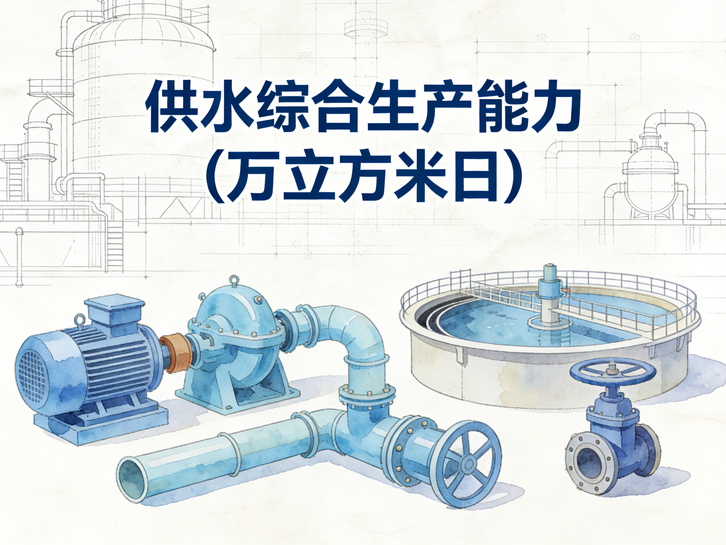 2004-2024年中国供水综合生产能力数据集