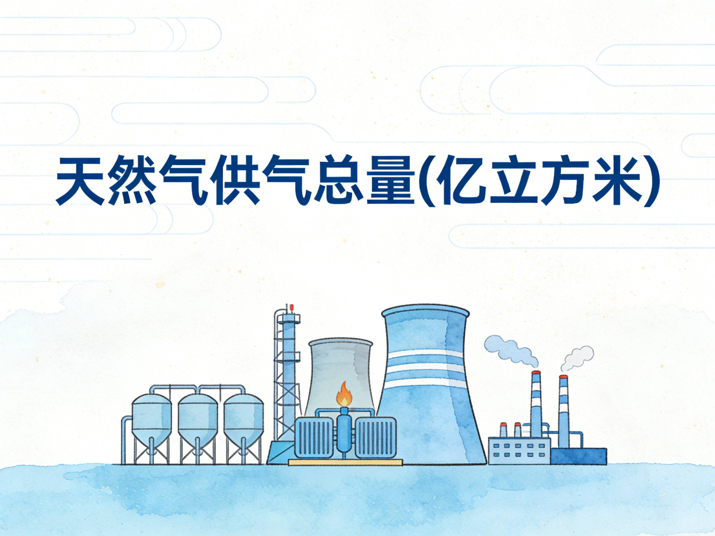 2004-2024年中国天然气供气总量数据集