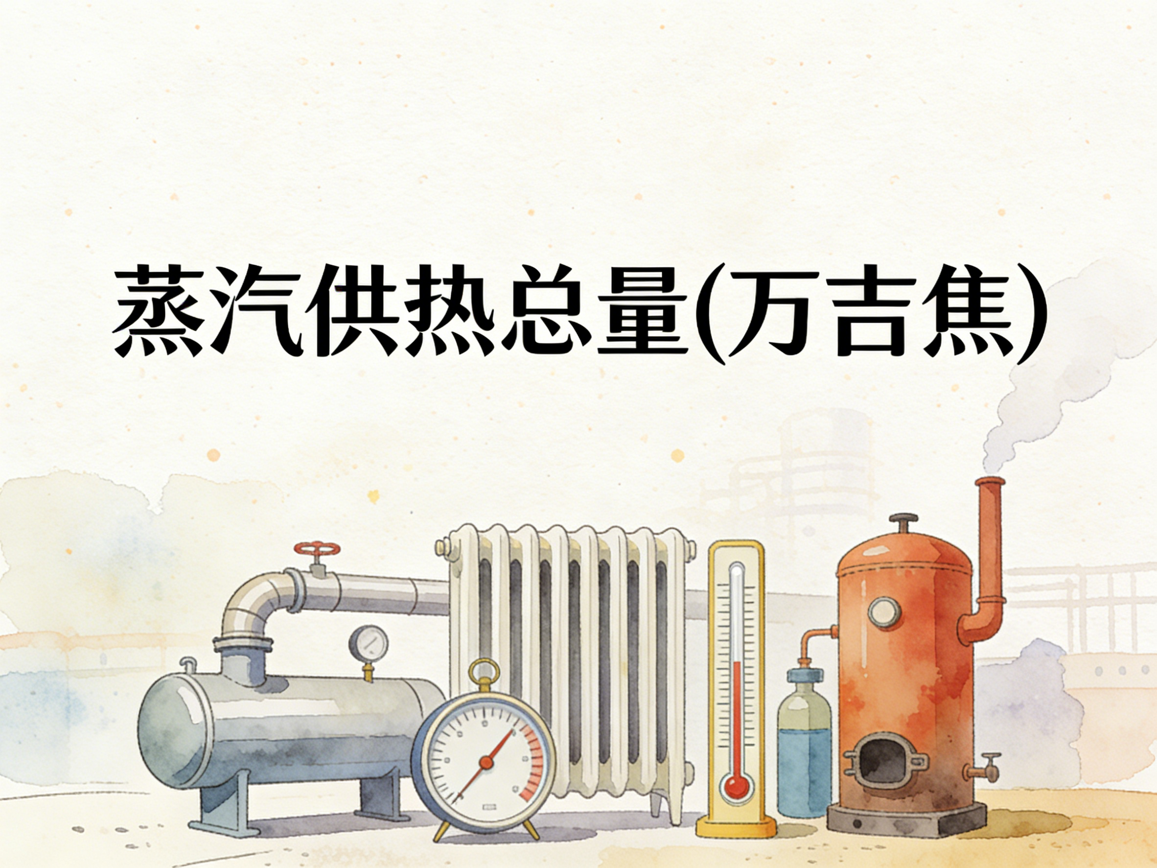 2004-2024年中国蒸汽供热总量数据集