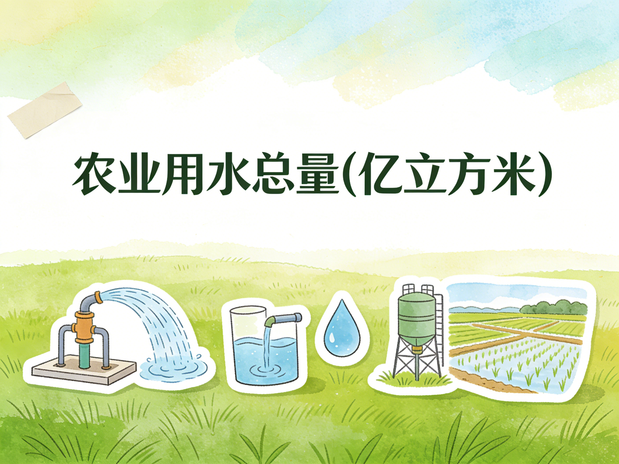 2004-2024年中国农业用水总量数据集