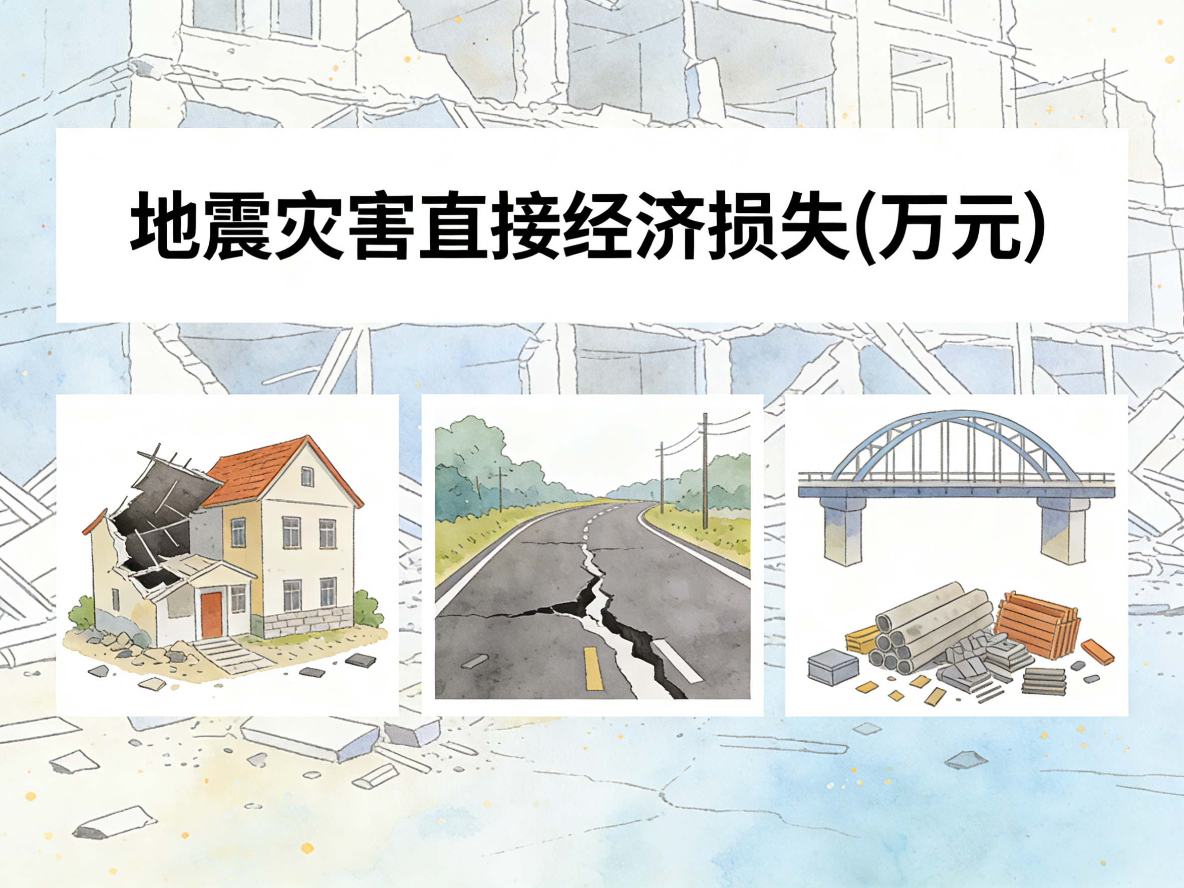 2004-2024年中国地震灾害直接经济损失数据集