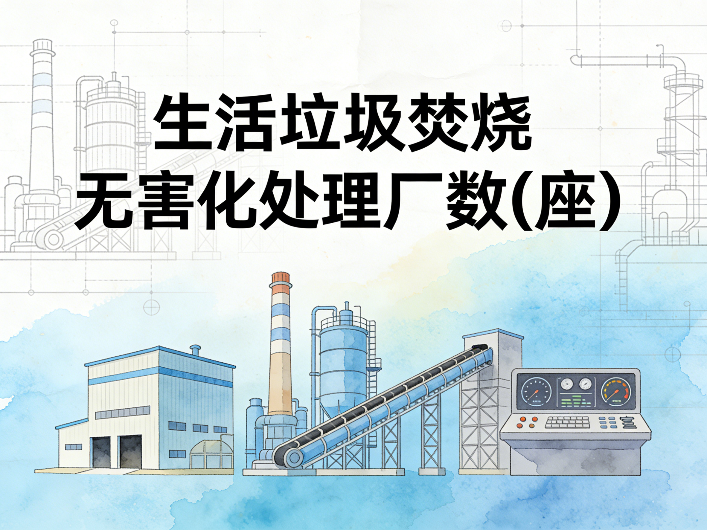 2004-2024年中国生活垃圾焚烧无害化处理厂数数据集