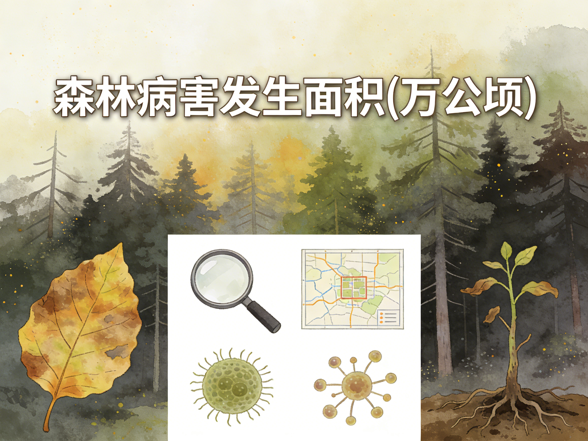 2004-2024年中国森林病害发生面积数据集