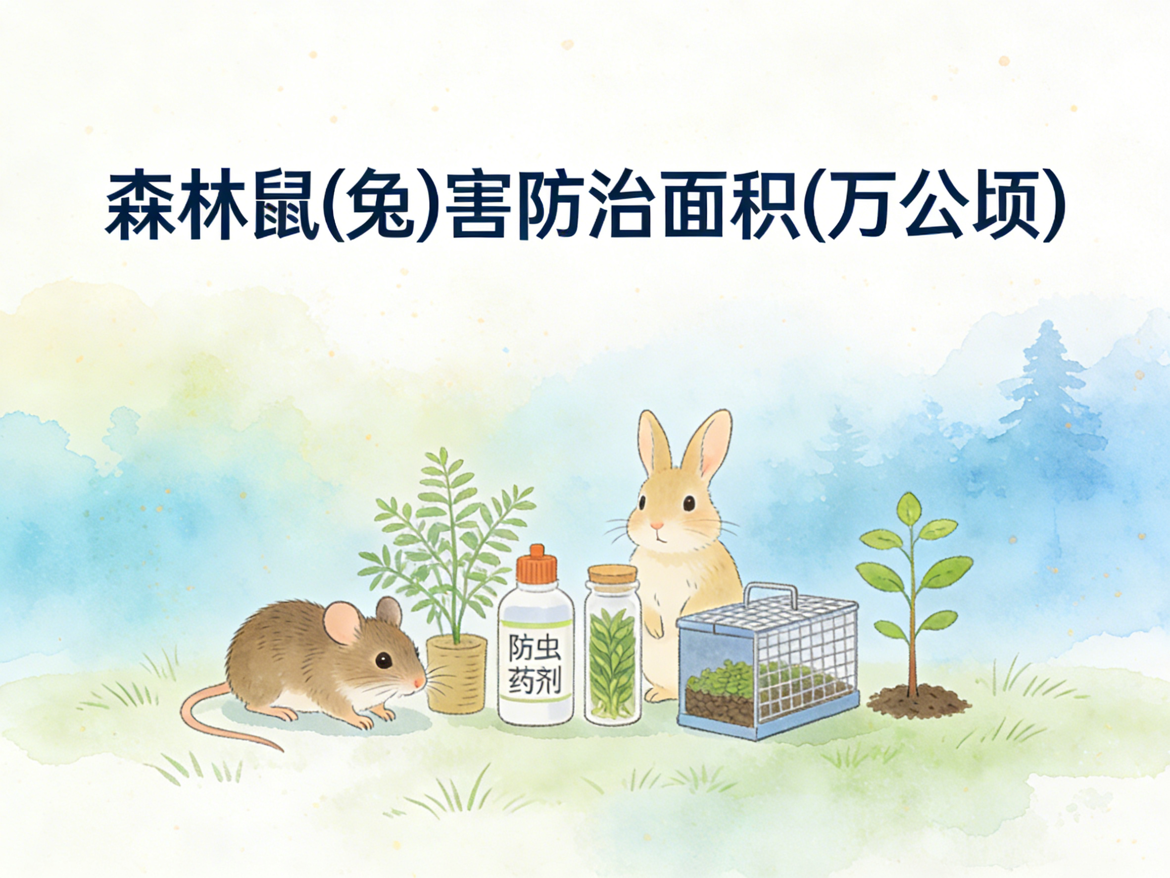 2004-2024年中国森林鼠(兔)害防治面积数据集