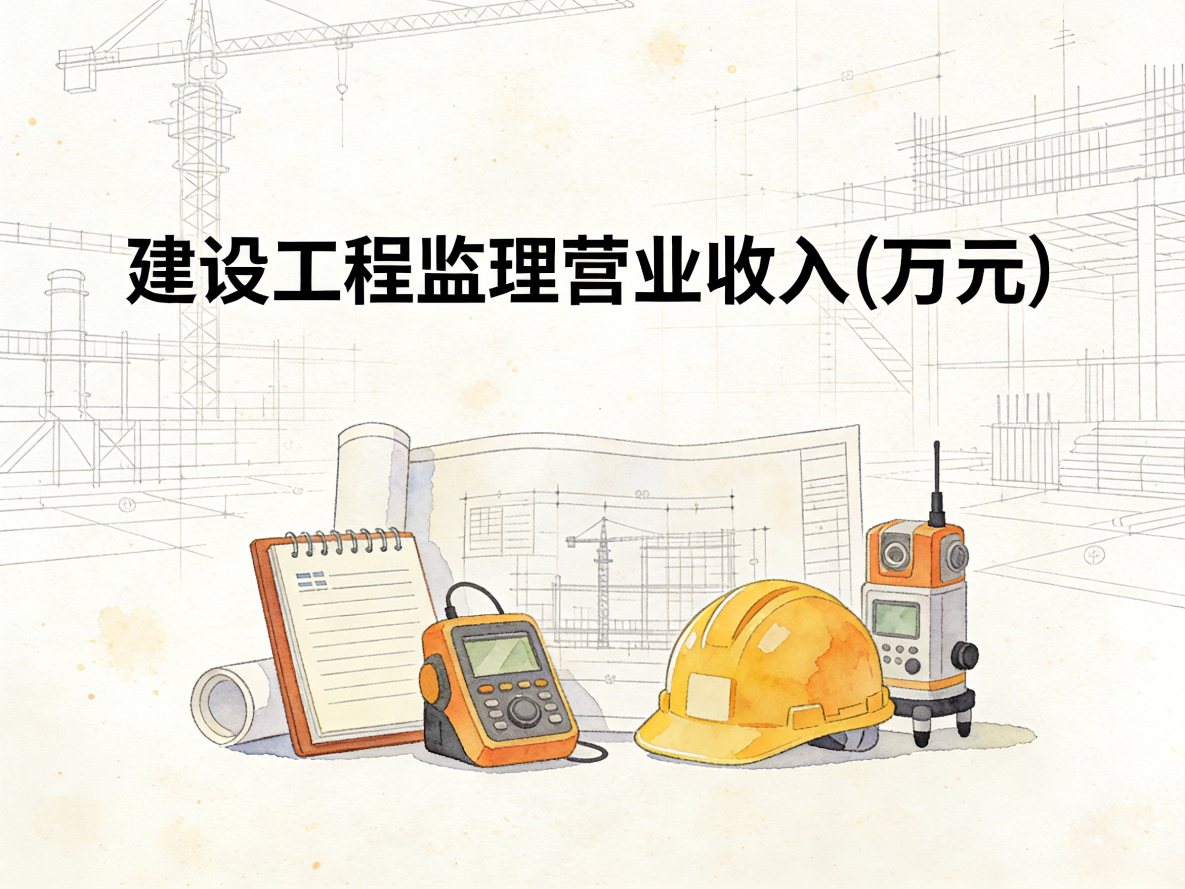 2005-2024年中国建设工程监理营业收入数据集