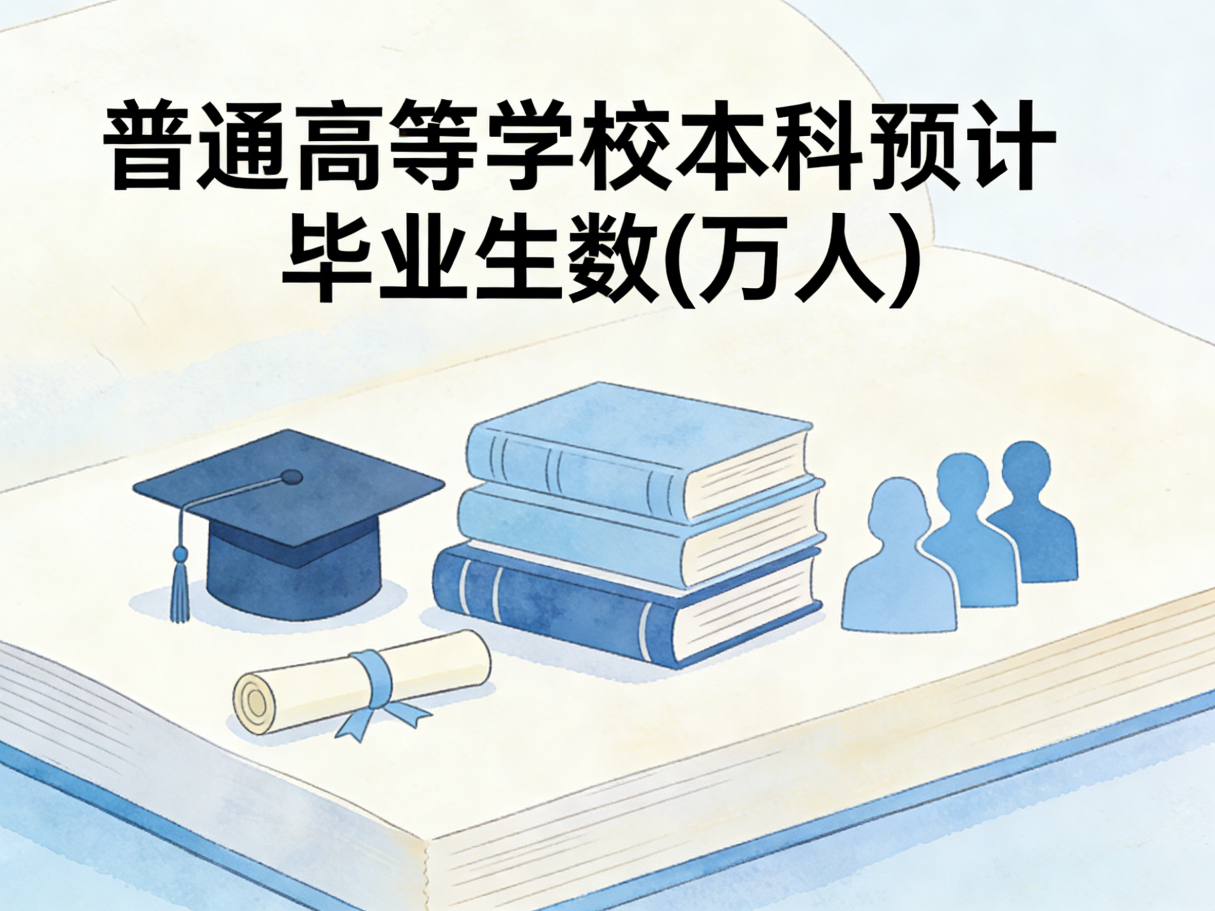 2005-2024年中国普通高等学校本科预计毕业生数数据集