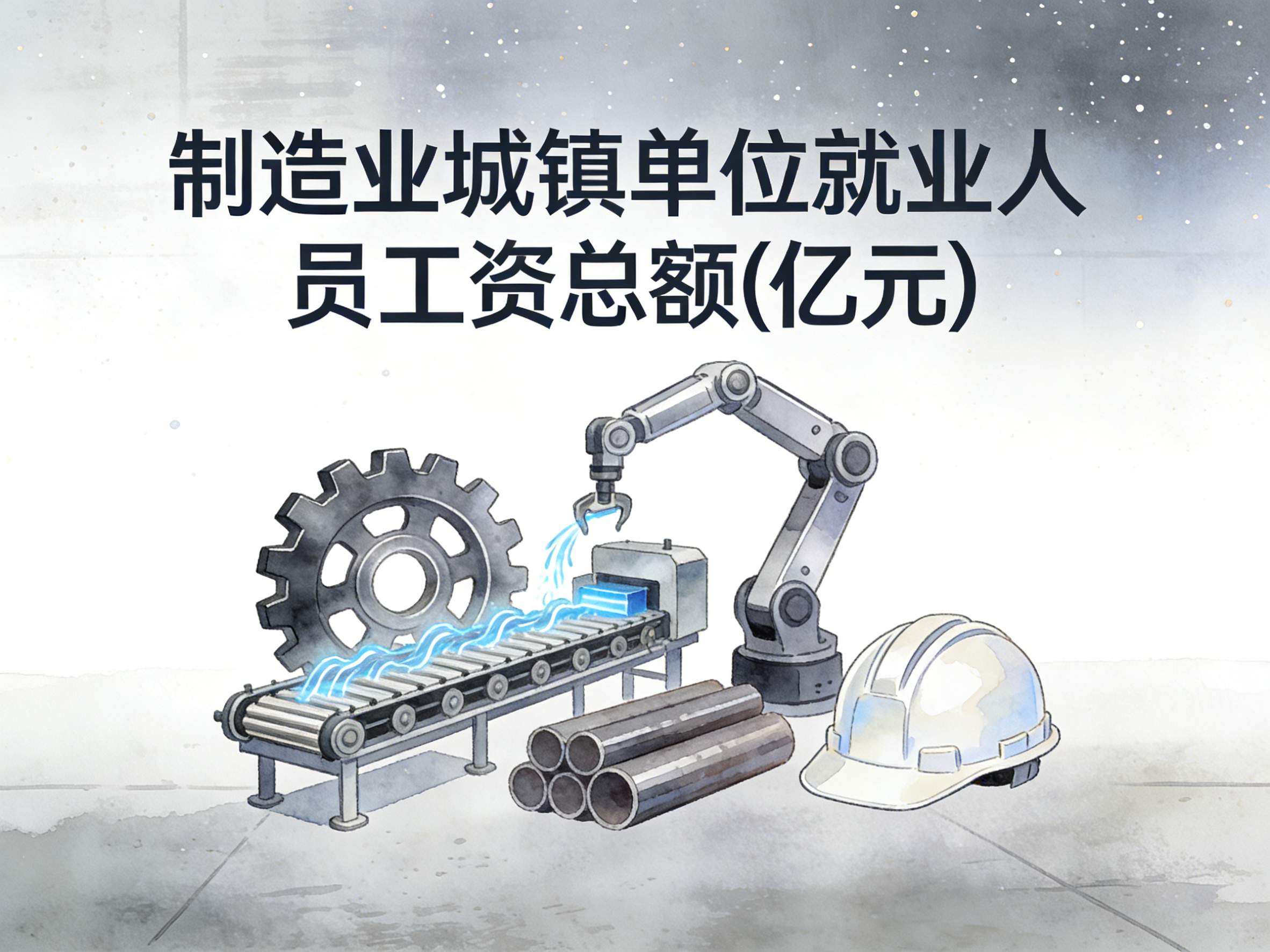 2006-2024年中国制造业城镇单位就业人员工资总额数据集