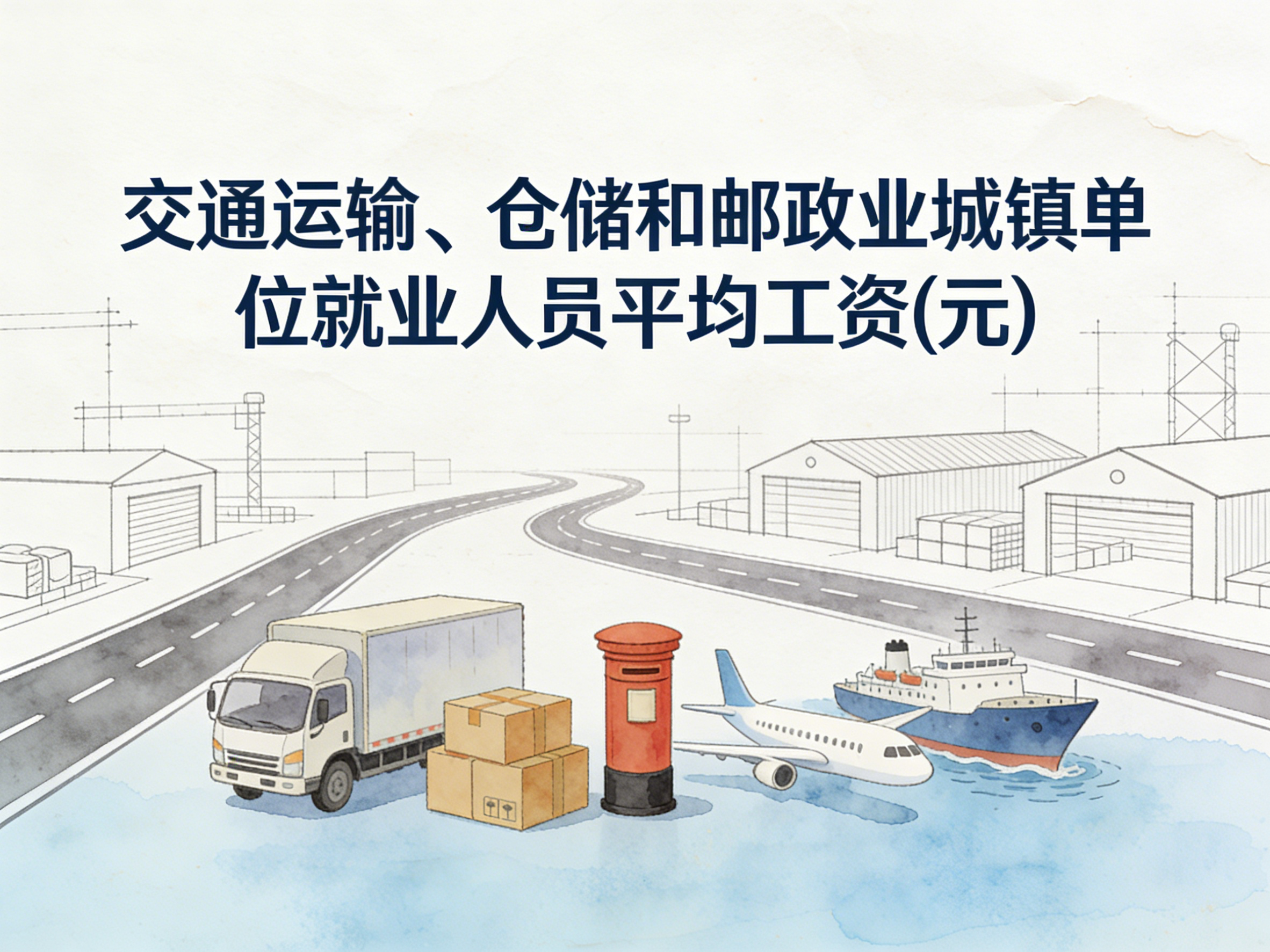 2006-2024年中国交通运输、仓储和邮政业城镇单位就业人员平均工资数据集