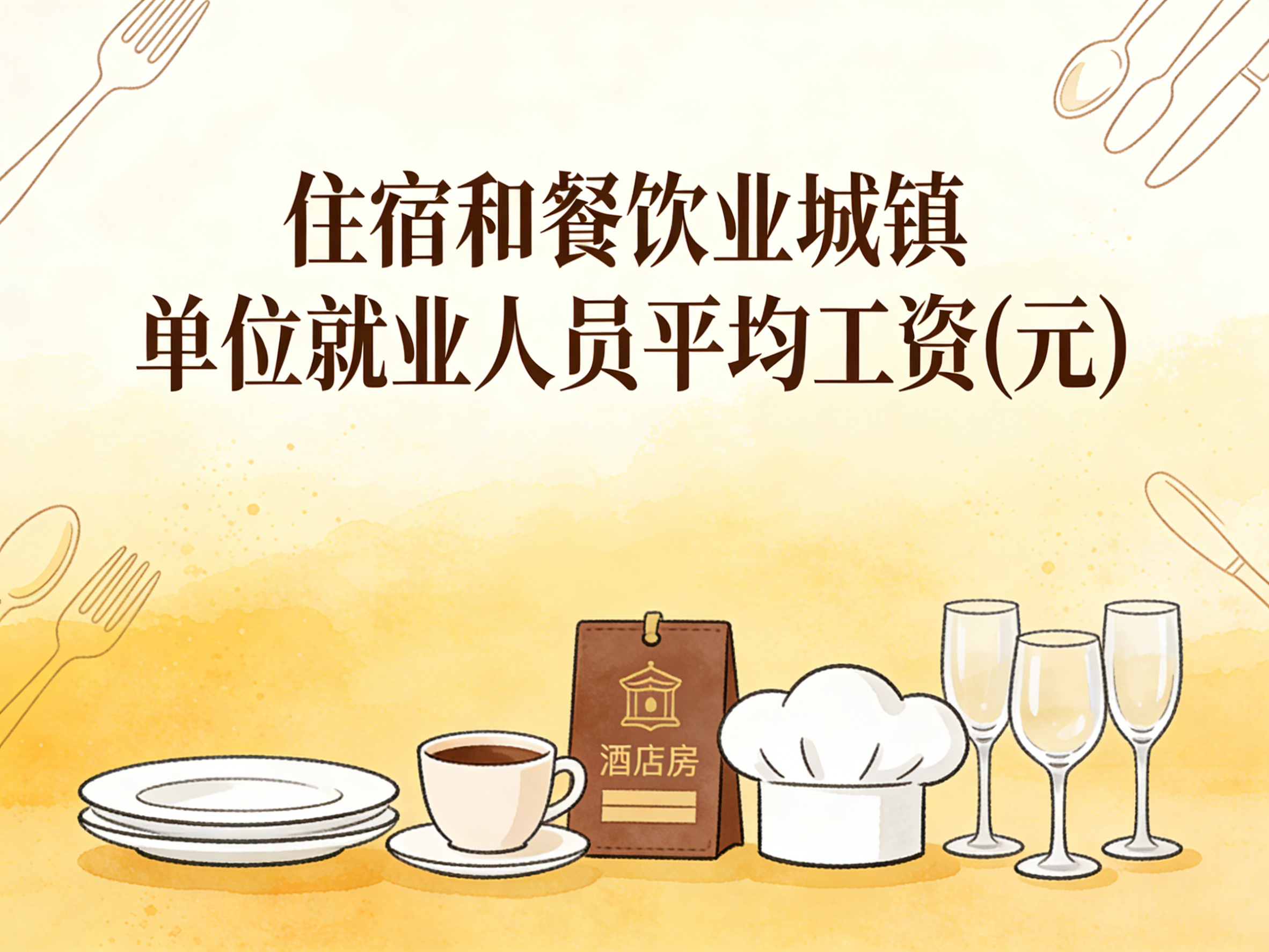 2006-2024年中国住宿和餐饮业城镇单位就业人员平均工资数据集