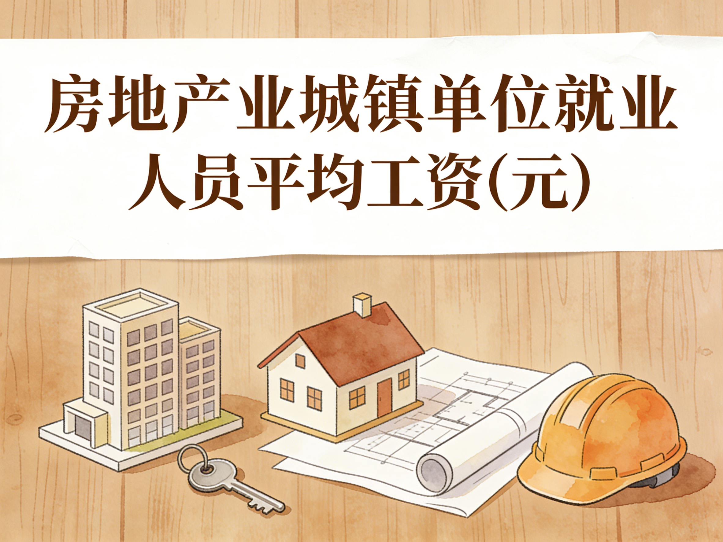 2006-2024年中国房地产业城镇单位就业人员平均工资数据集