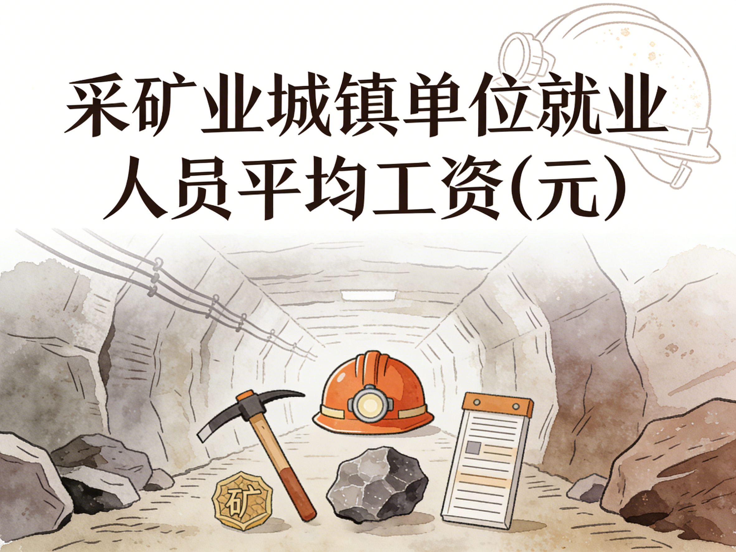 2006-2024年中国采矿业城镇单位就业人员平均工资数据集