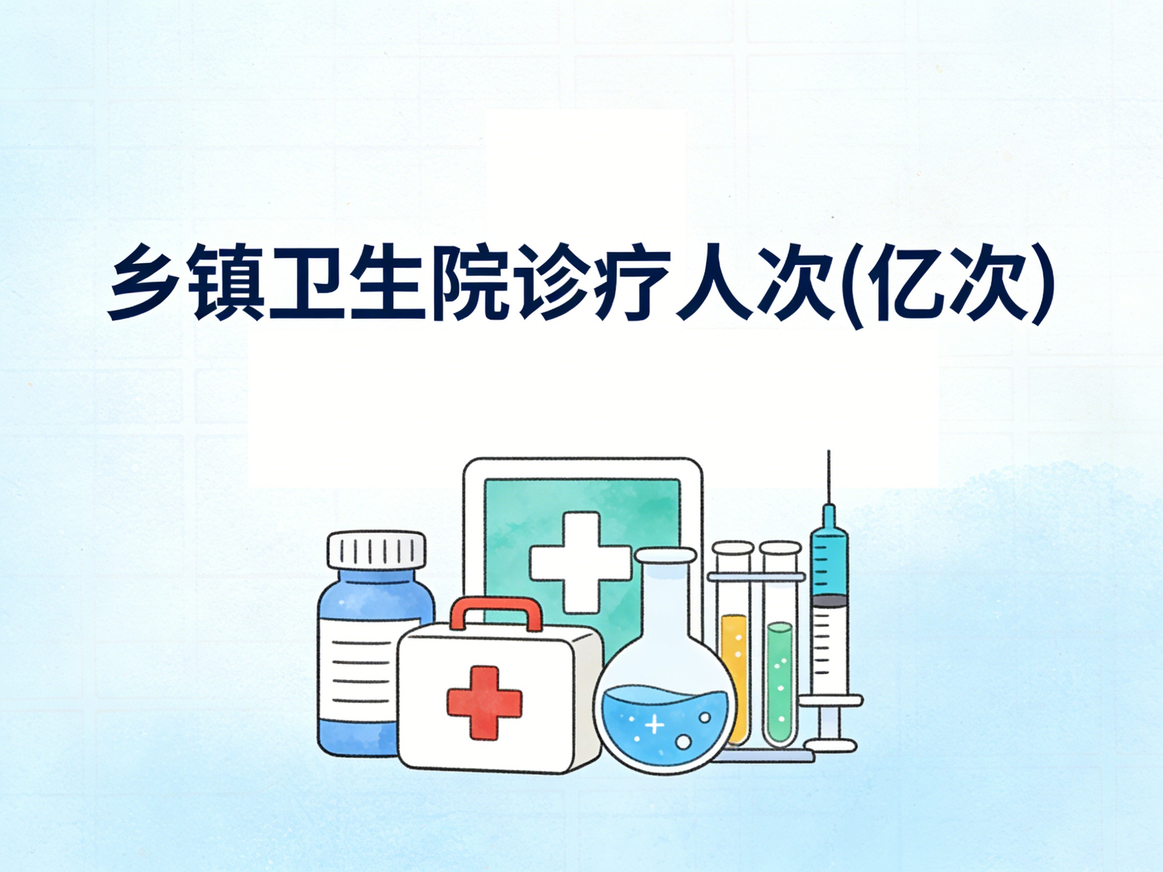 2008-2024年中国乡镇卫生院诊疗人次数据集