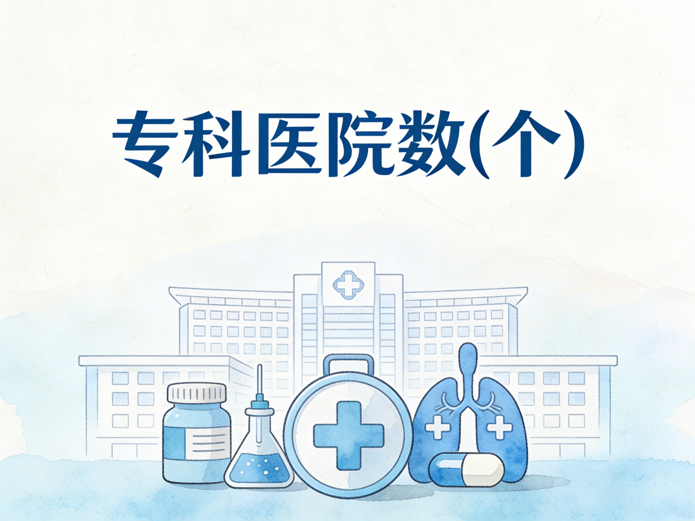 2008-2024年中国专科医院数数据集