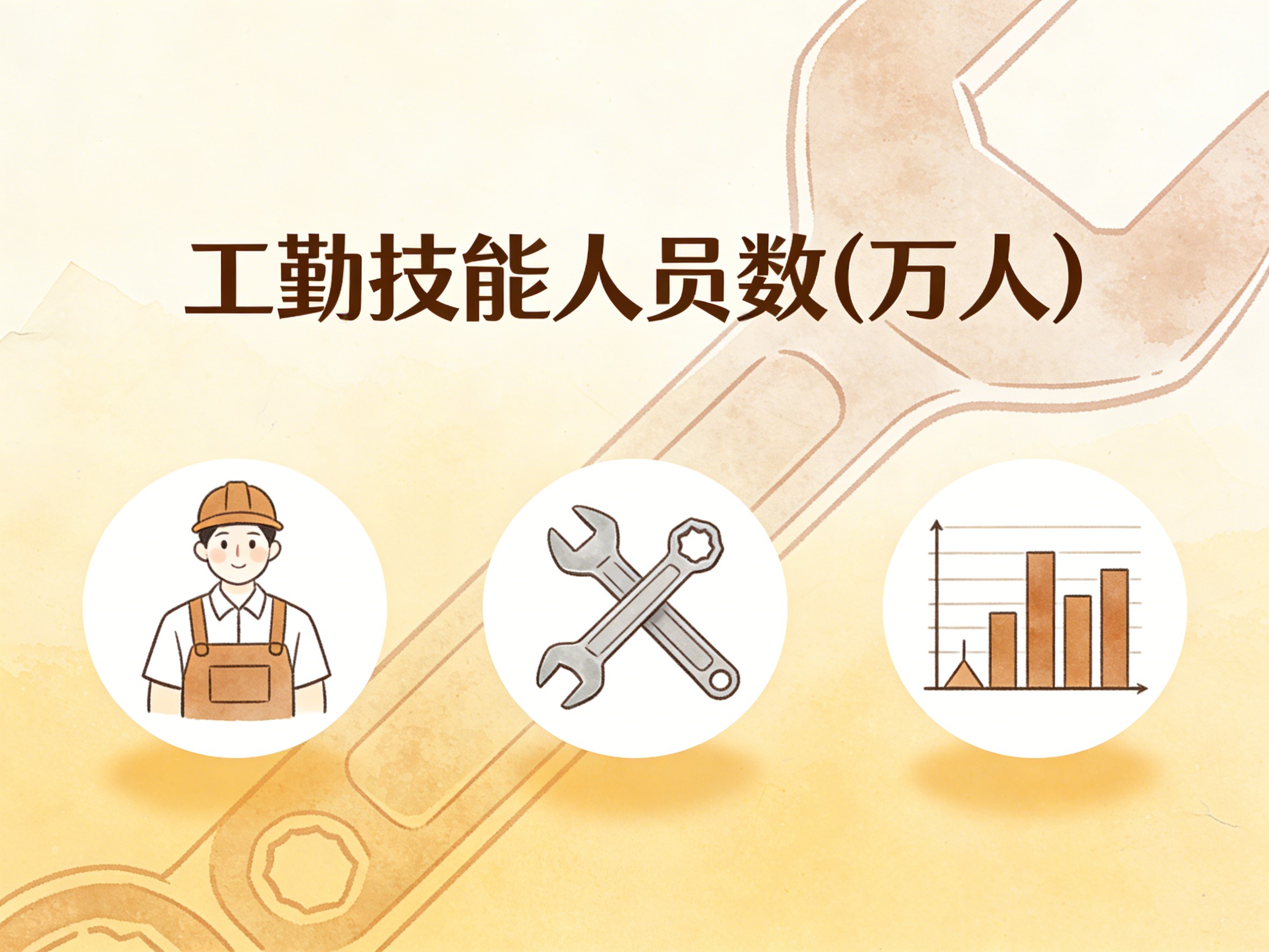 2008-2024年中国工勤技能人员数数据集