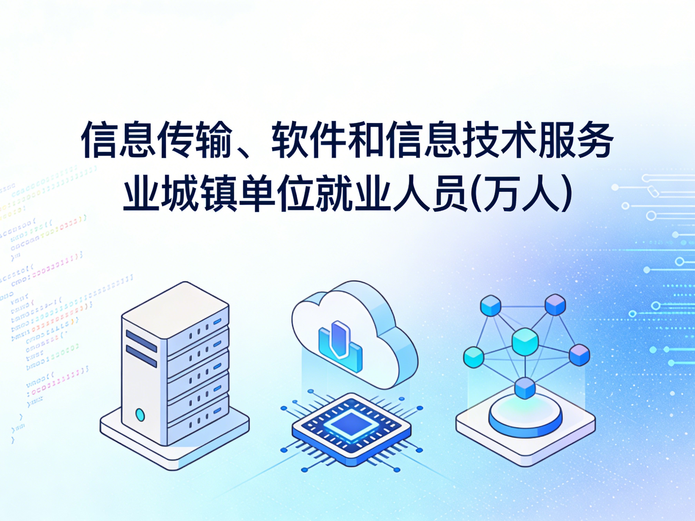 2008-2024年中国信息传输、软件和信息技术服务业城镇单位就业人员数据集